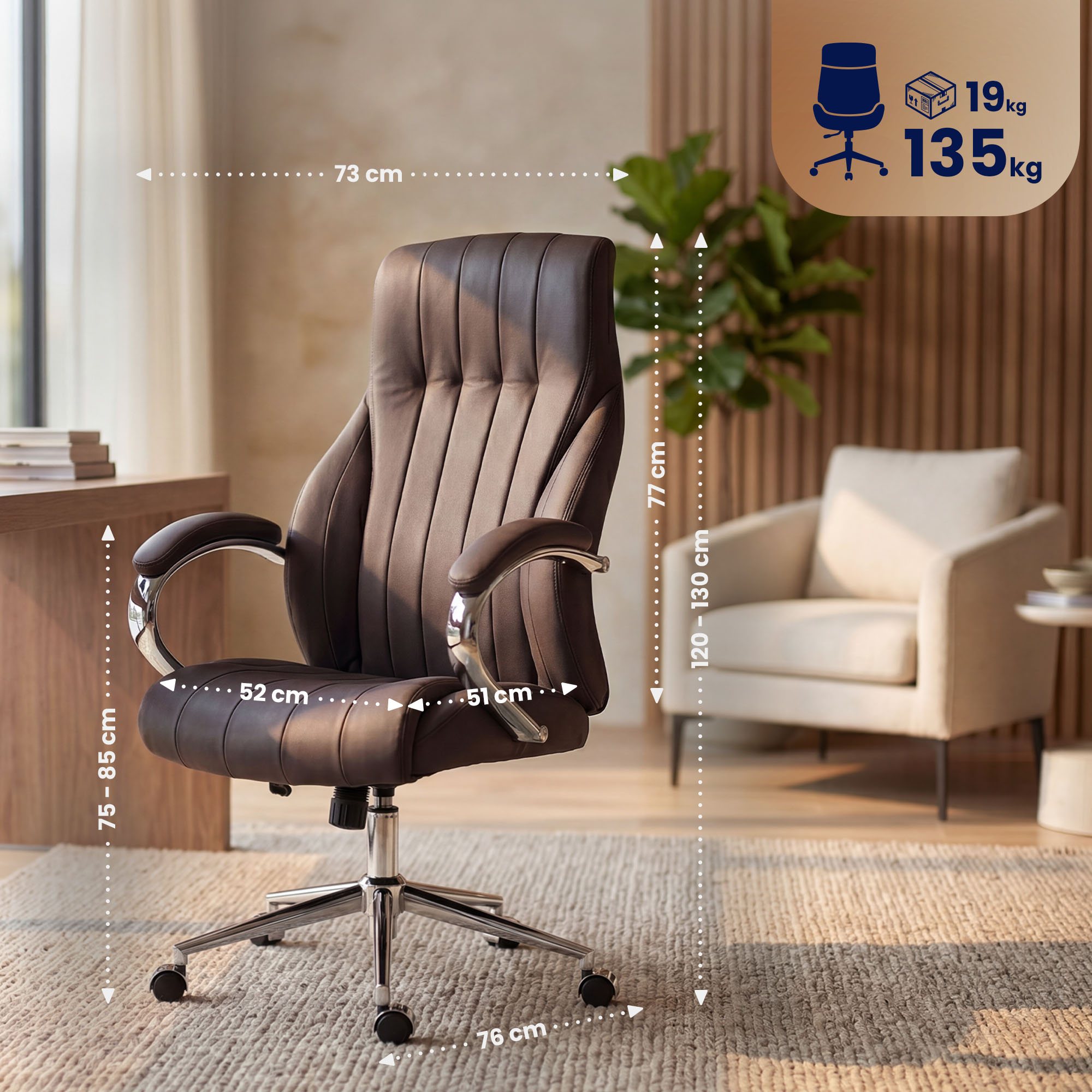 Chaise de bureau Wigan