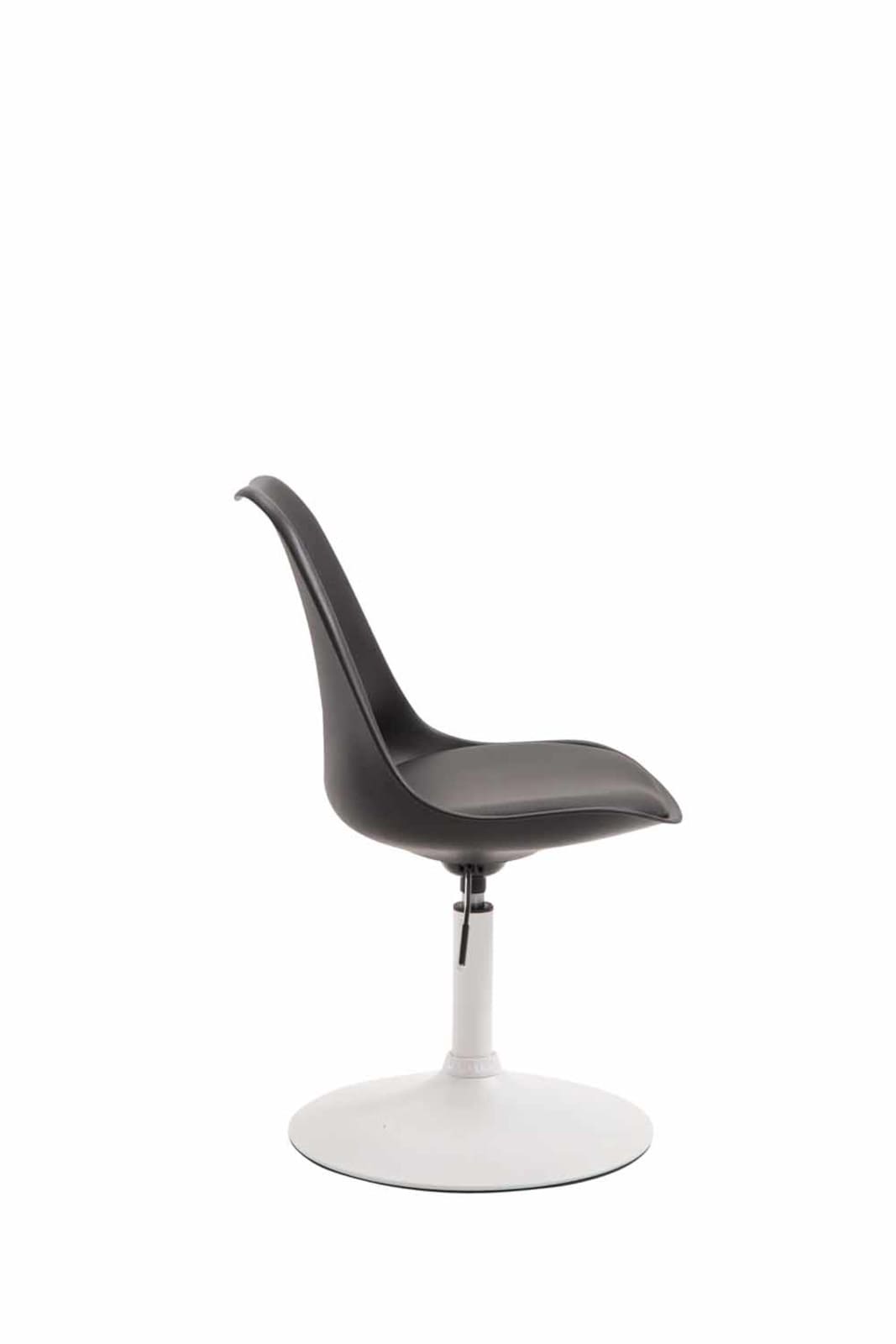 Lot de 4 Chaises de salle à manger Maverick en Plastique avec pied métal