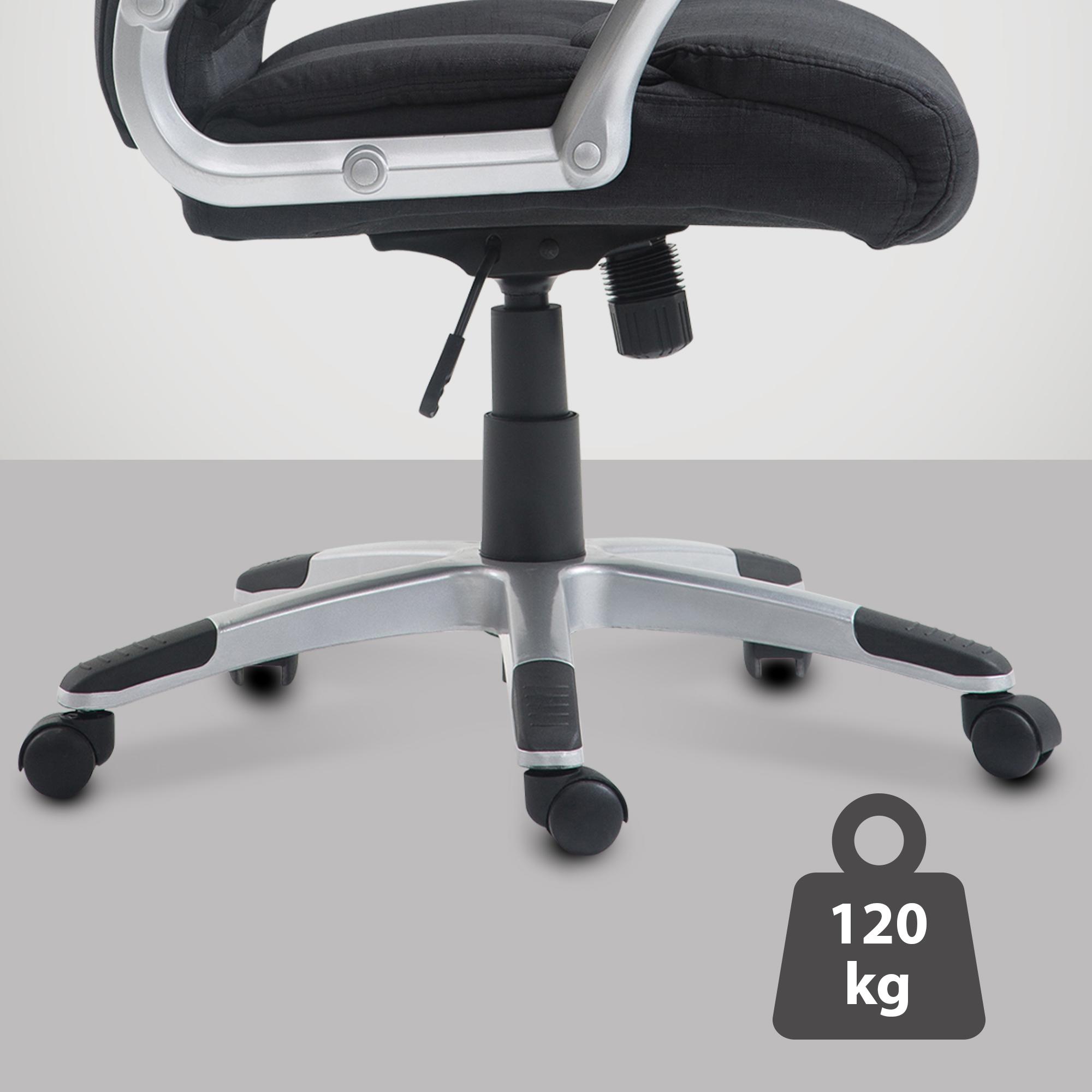 Fauteuil de bureau XL Texas tissu