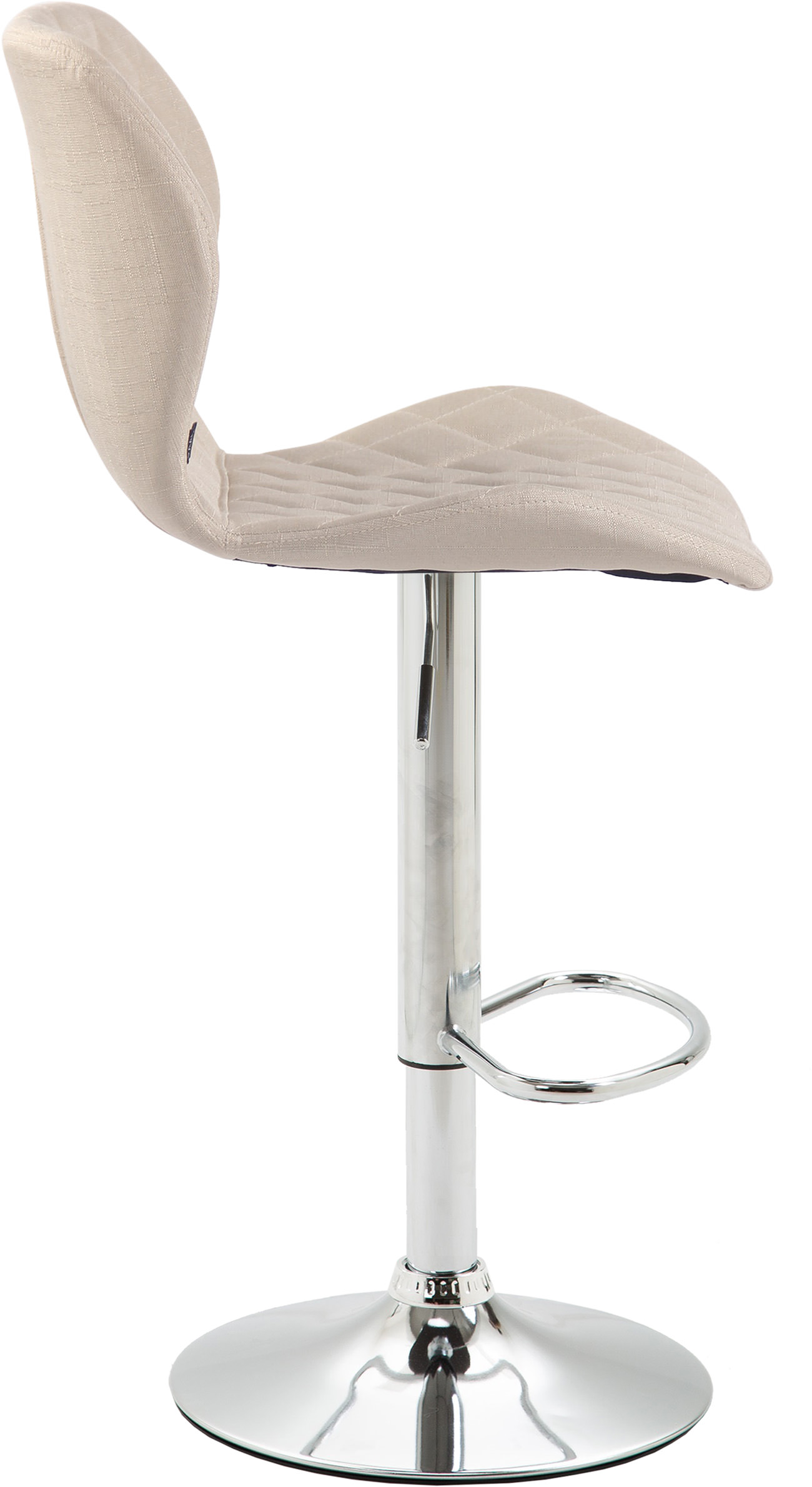 Lot de 2 tabourets de bar Cork en tissu