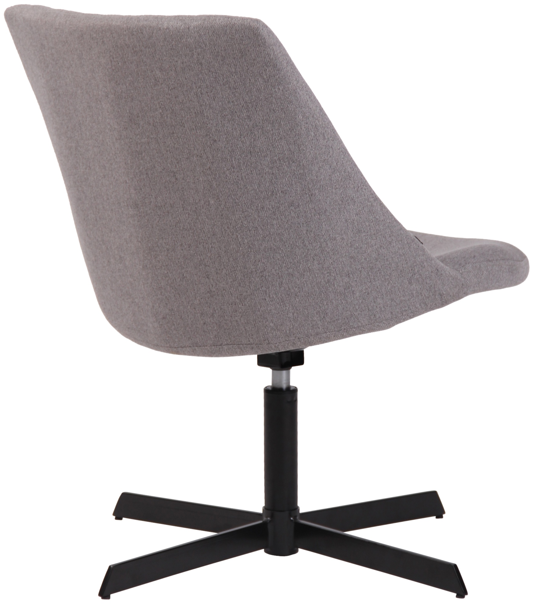 Chaise lounge Granby en Tissu avec Pied en métal