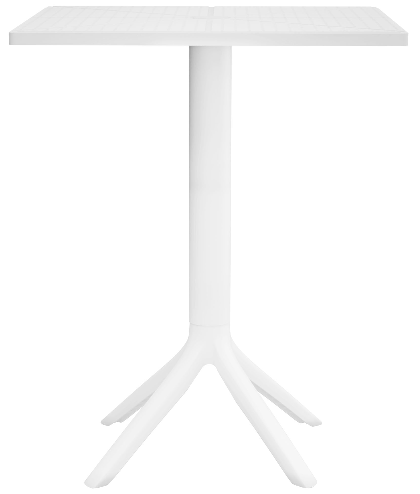 Table de jardin Nuvela 60 x 60 cm Résistant aux intempéries, aux UV, facile d'entretien