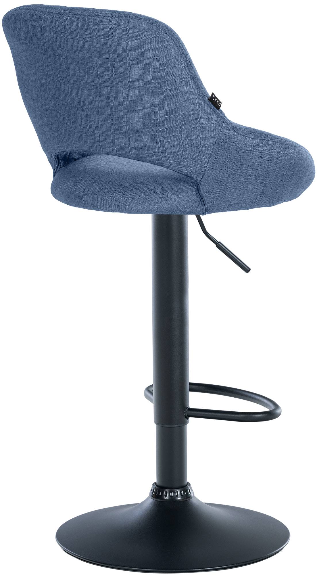 Lot de 2 tabourets de bar Milet en tissu
