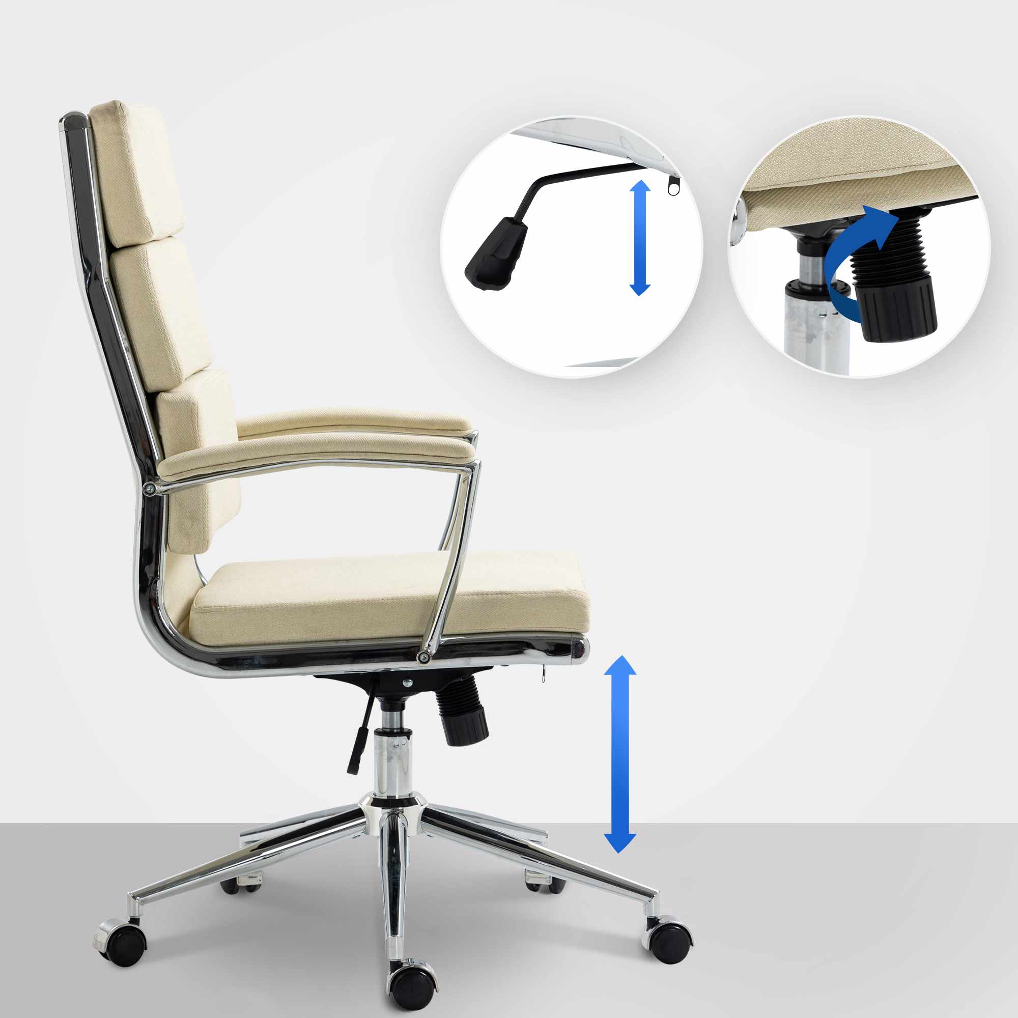 Chaise de bureau Cleveland