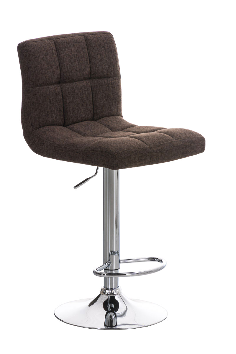 Tabouret de bar Peru revêtement tissu