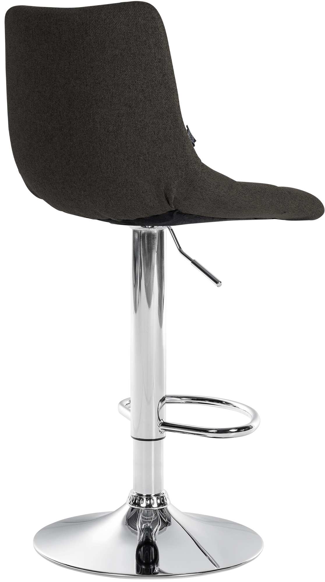 Lot de 2 tabourets de bar Jerry tissu