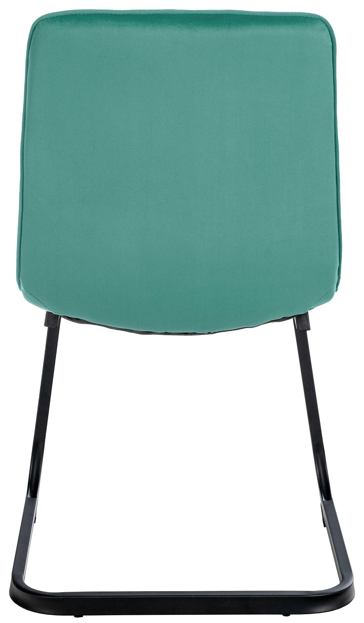 Lot de 2 chaises de salle à manger Vermont velours