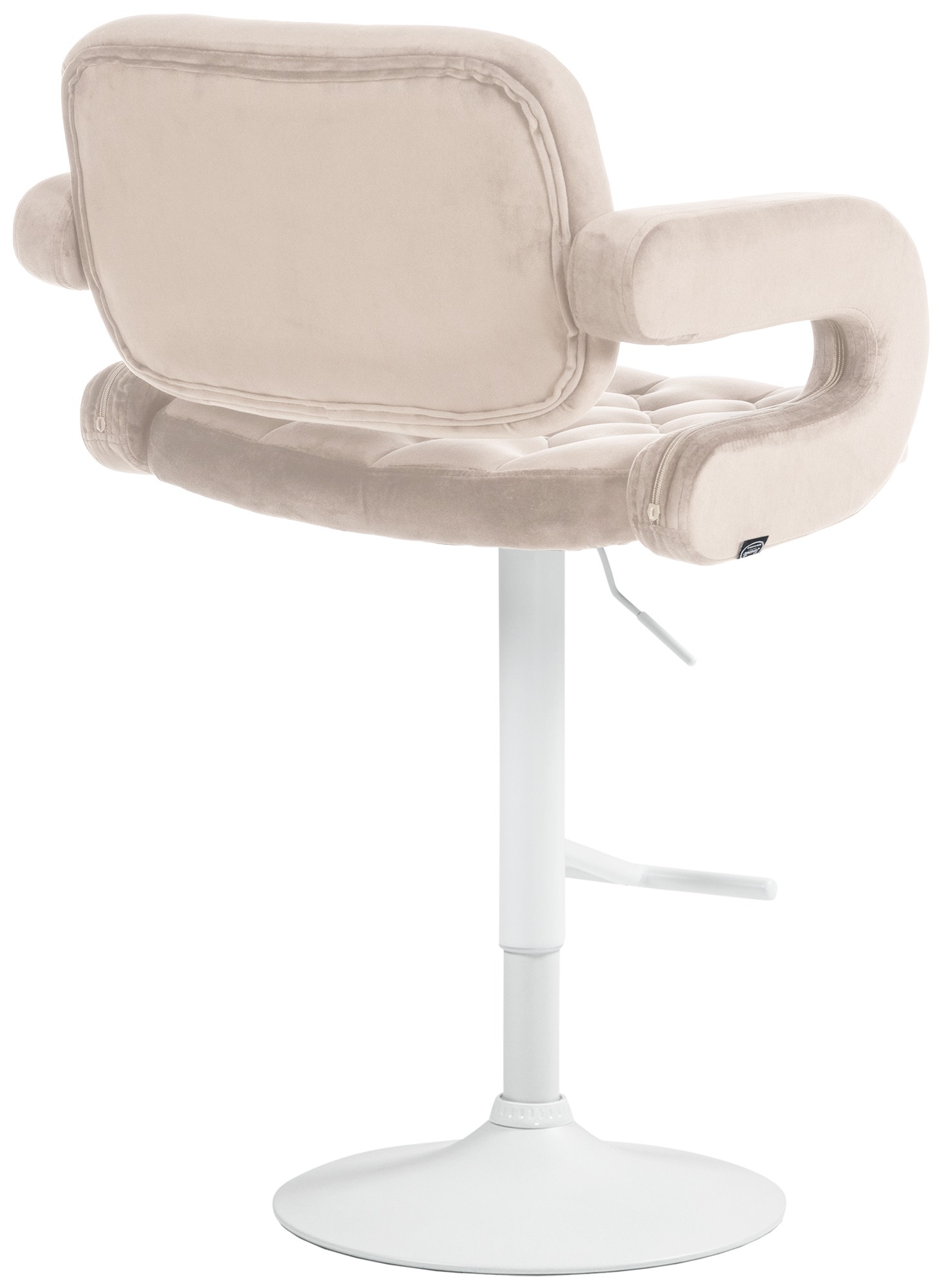 Tabouret de bar Dublin velours