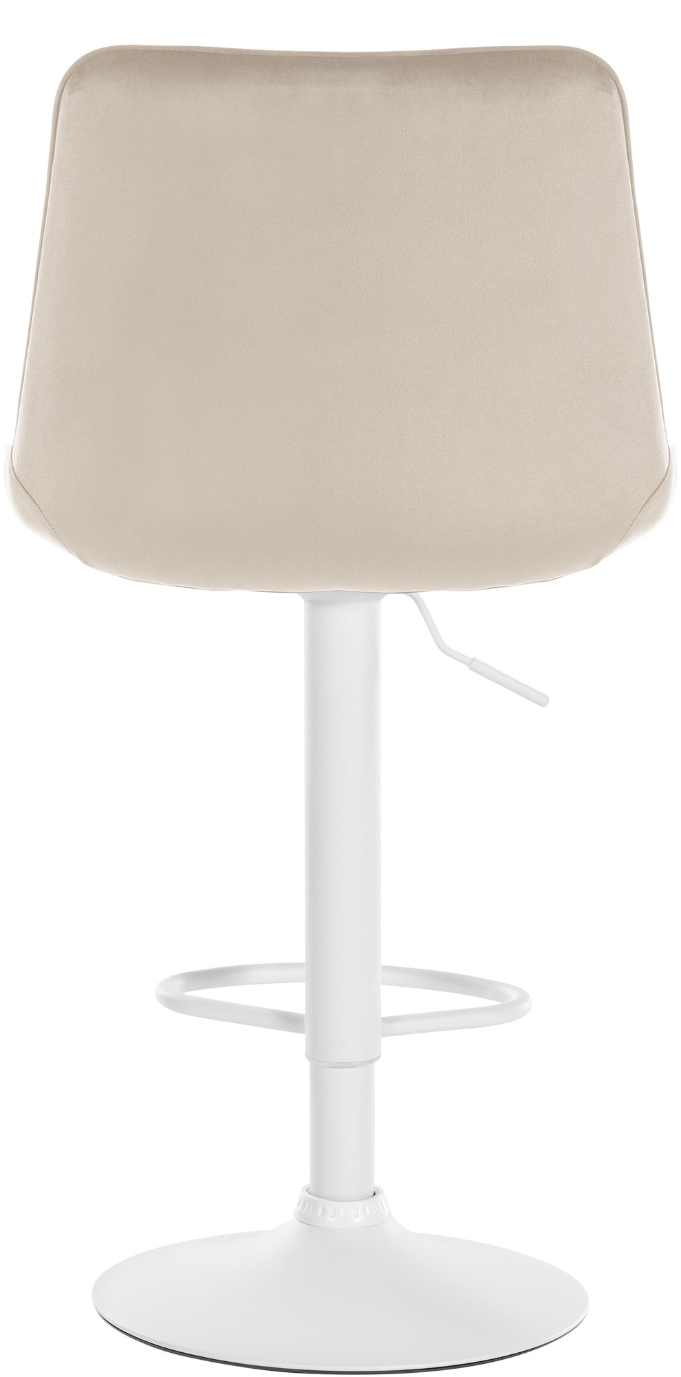 Lot de 2 tabourets de bar Toni velours