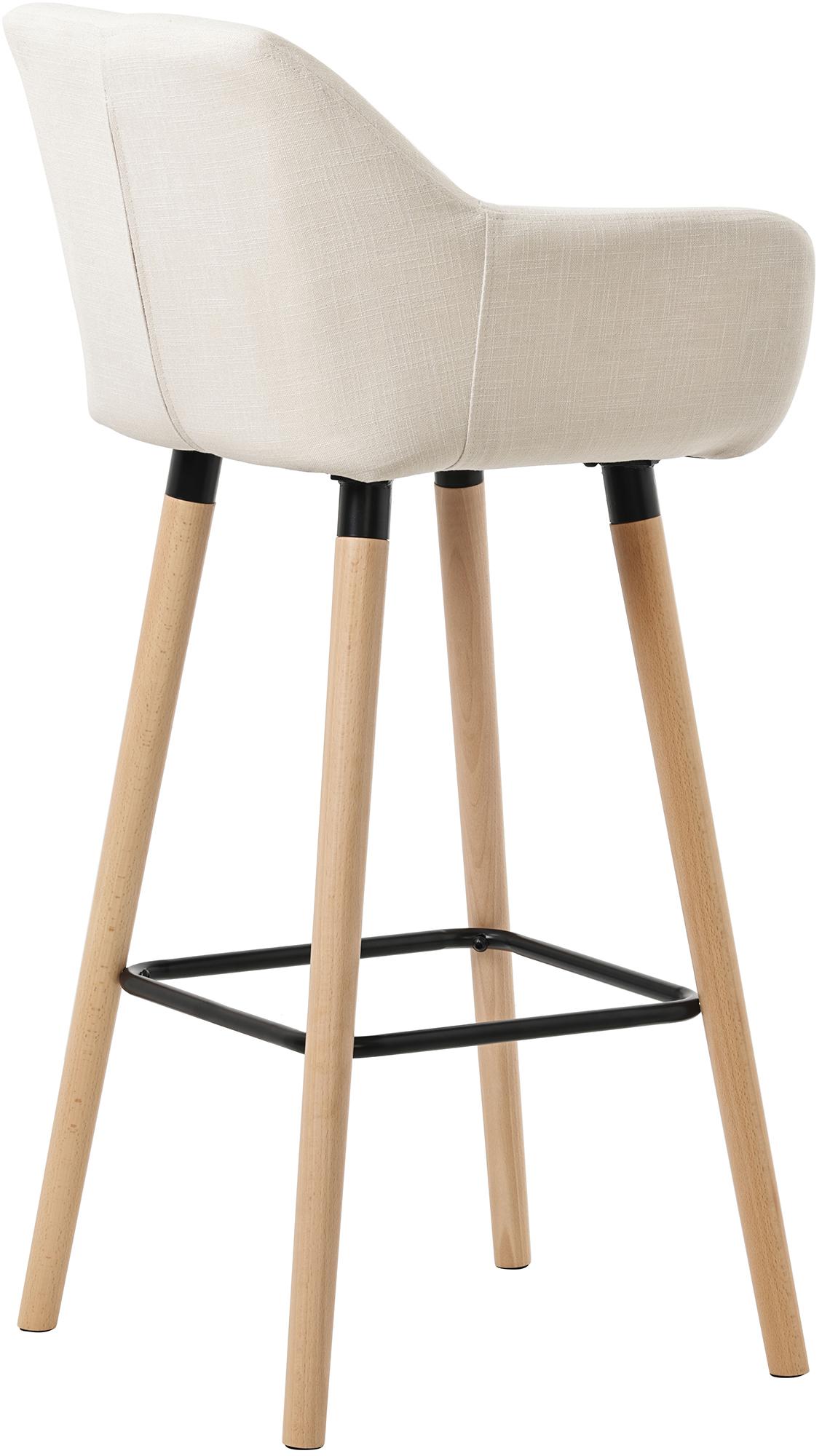 Tabouret de bar Grant en tissu