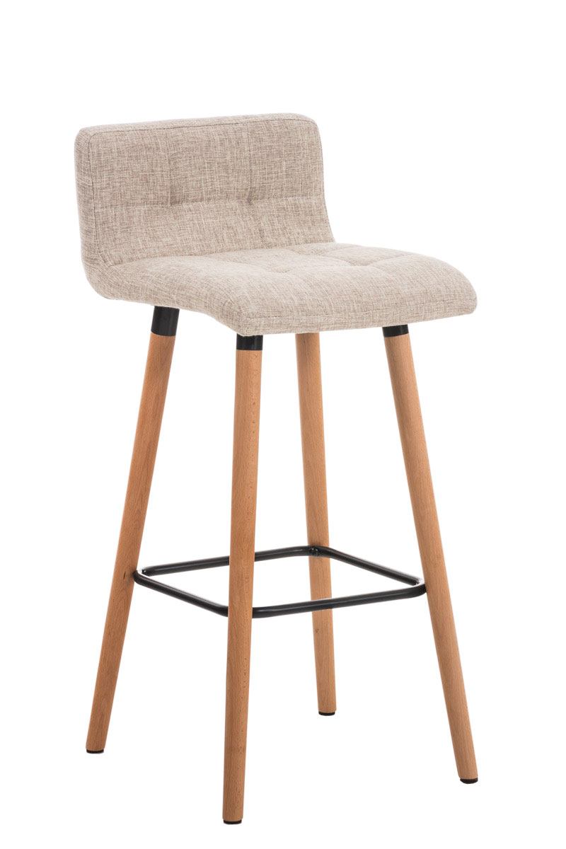 Lot de 2 Tabourets de Bar Lincoln V2 Tissu