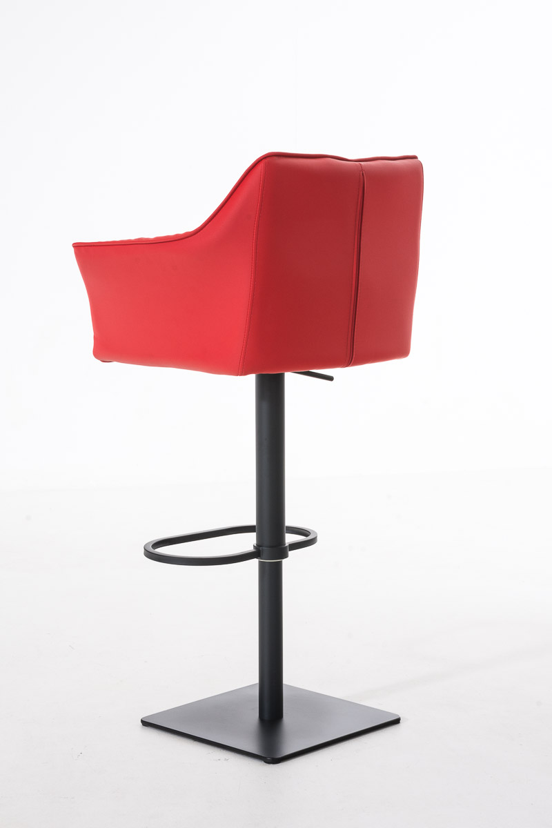 Tabouret de bar Damaso avec revetement en similicuir