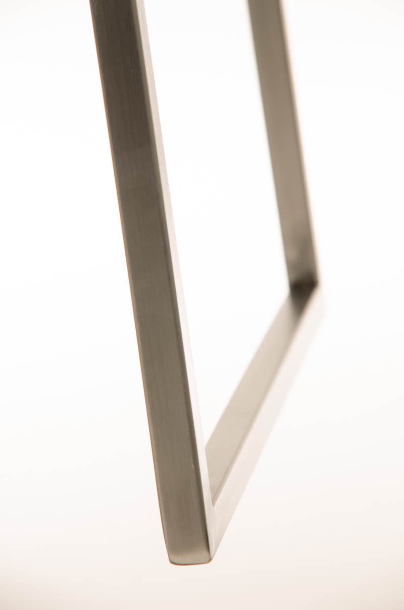 Tabouret de bar Lameng E78 en Similicuir pied en métal