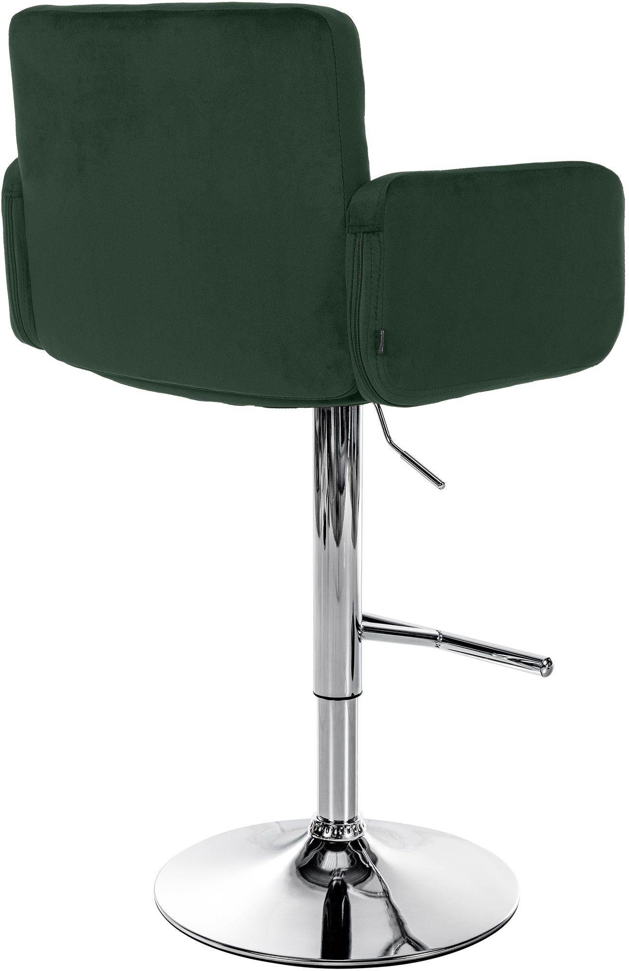 Lot de 2 tabourets de bar Los Angeles velours
