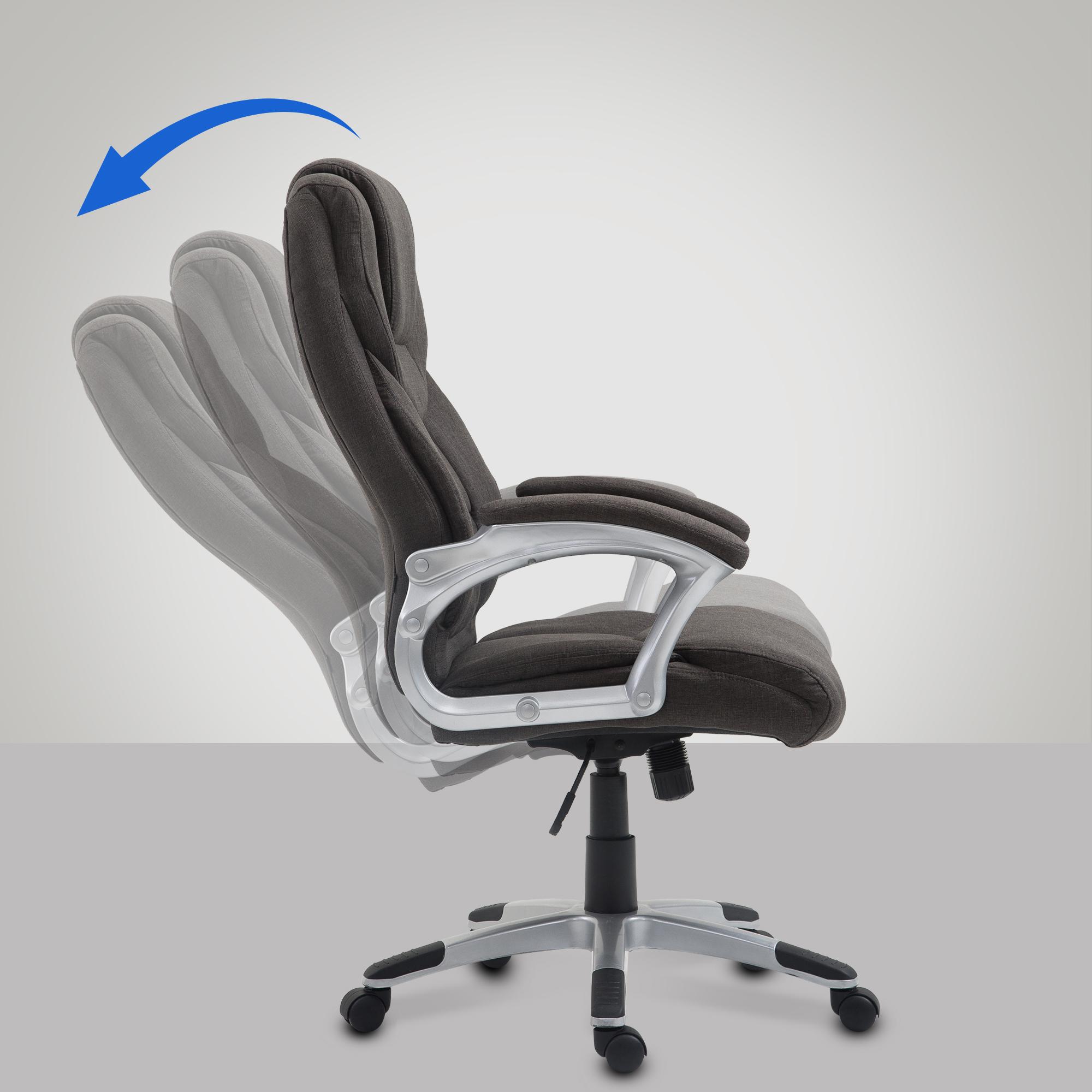 Fauteuil de bureau XL Texas tissu