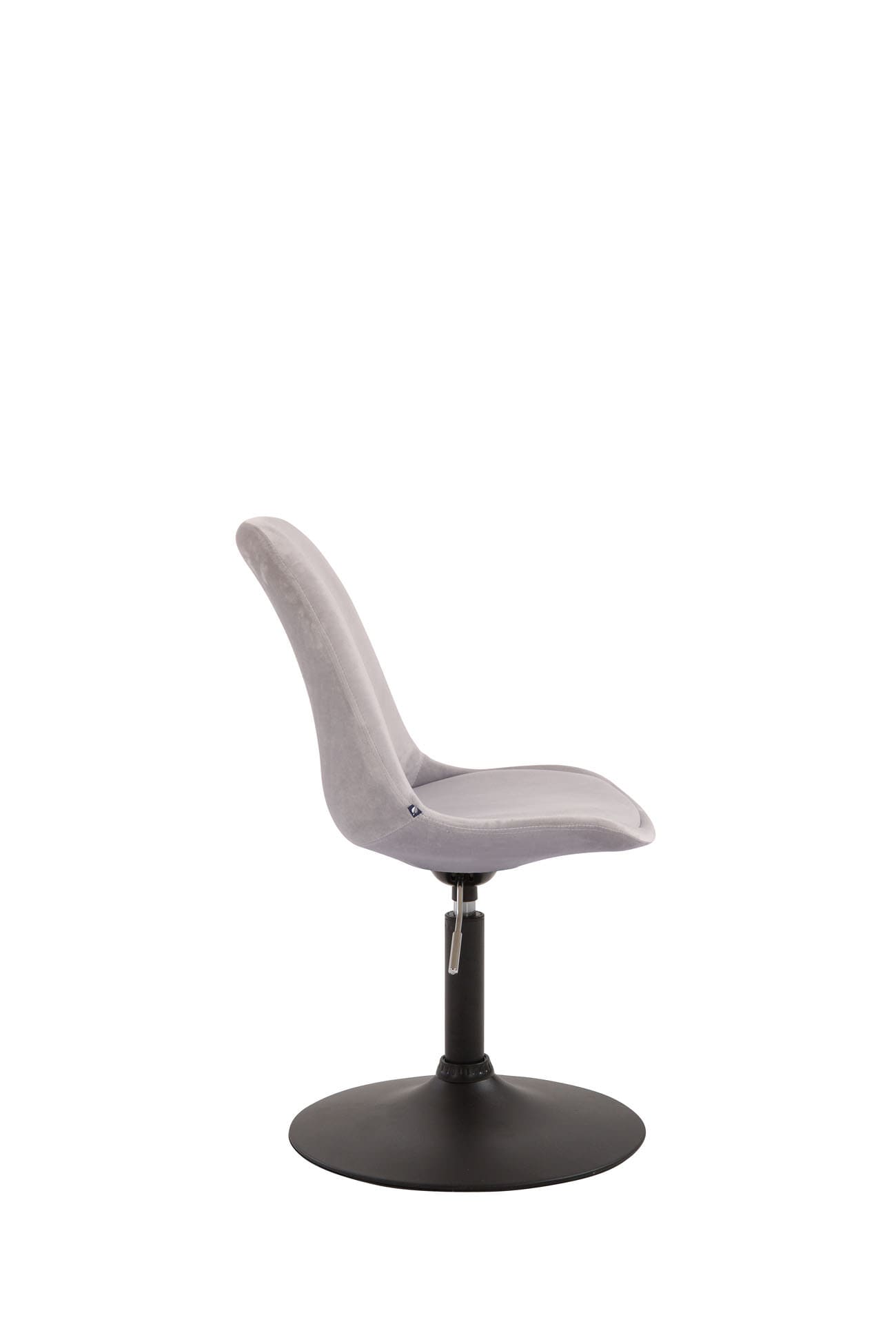 Lot de 4 Chaises de salle à manger Maverick en velours avec pied métal