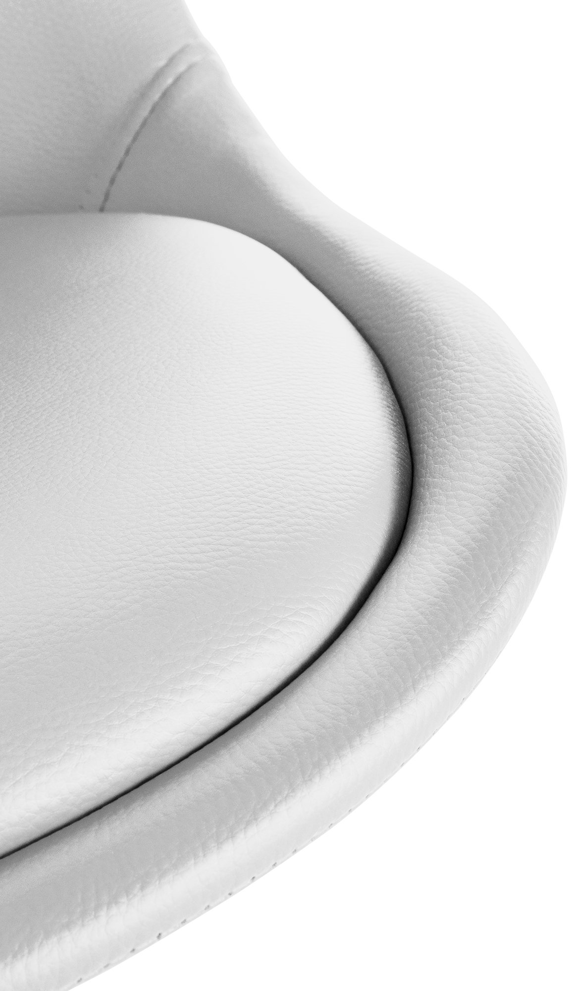Chaise de salle à manger Sofia en Similicuir avec Pieds en bois