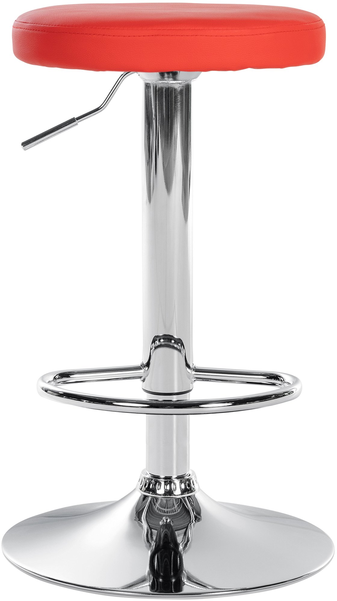 Lot de 2 tabourets de bar Ponte en similicuir