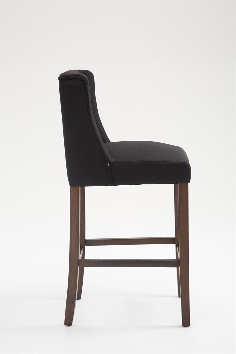 Lot de 2 Tabourets de bar Cassandra Tissu