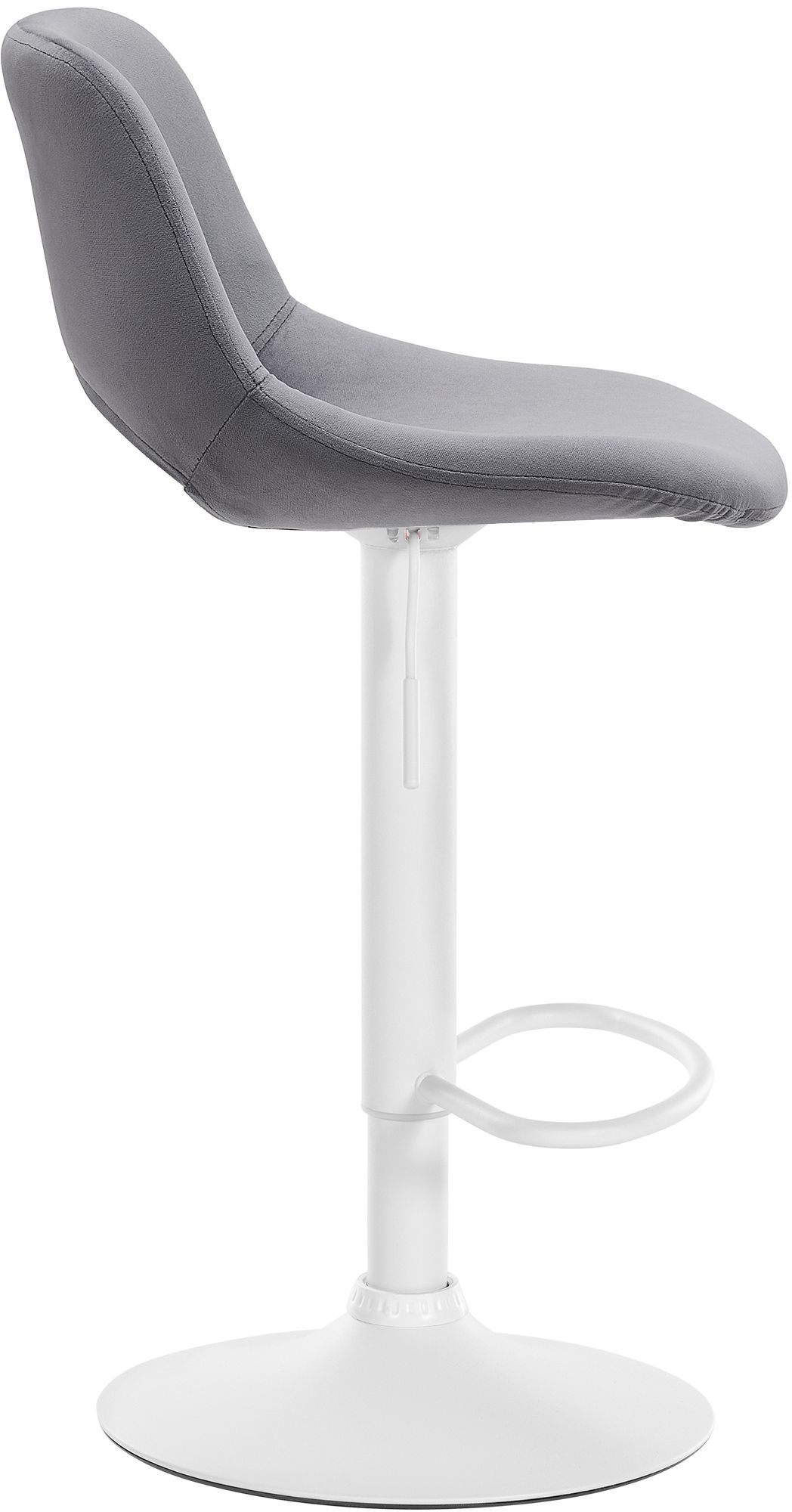Tabouret de bar Camden velours