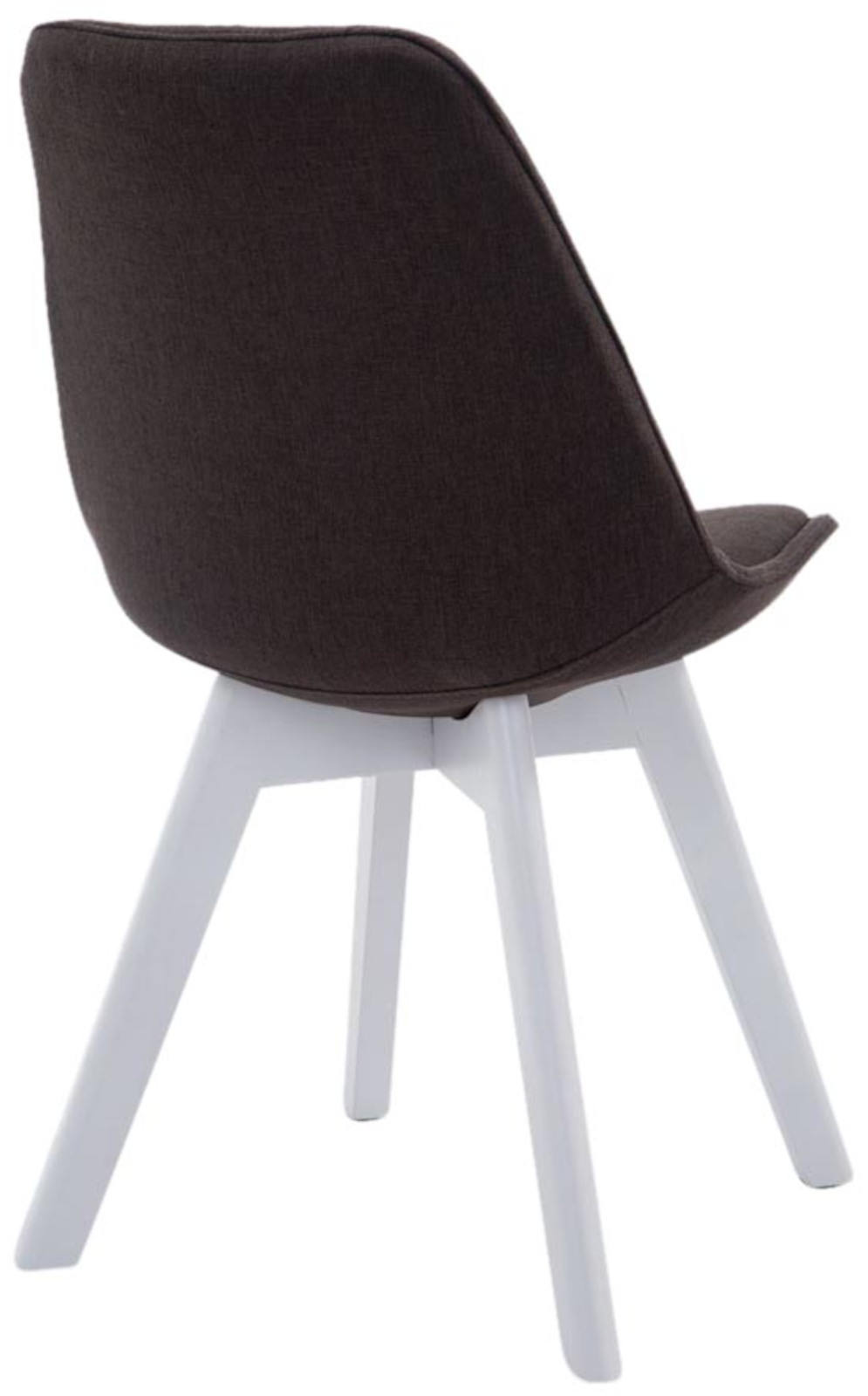 Lot de 4 chaises de salle à manger Borneo V2 en Tissu