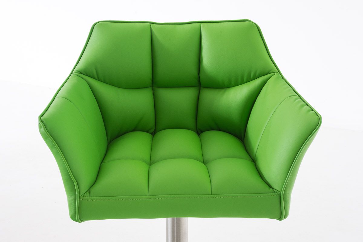 Tabouret de bar Damaso avec revetement en similicuir