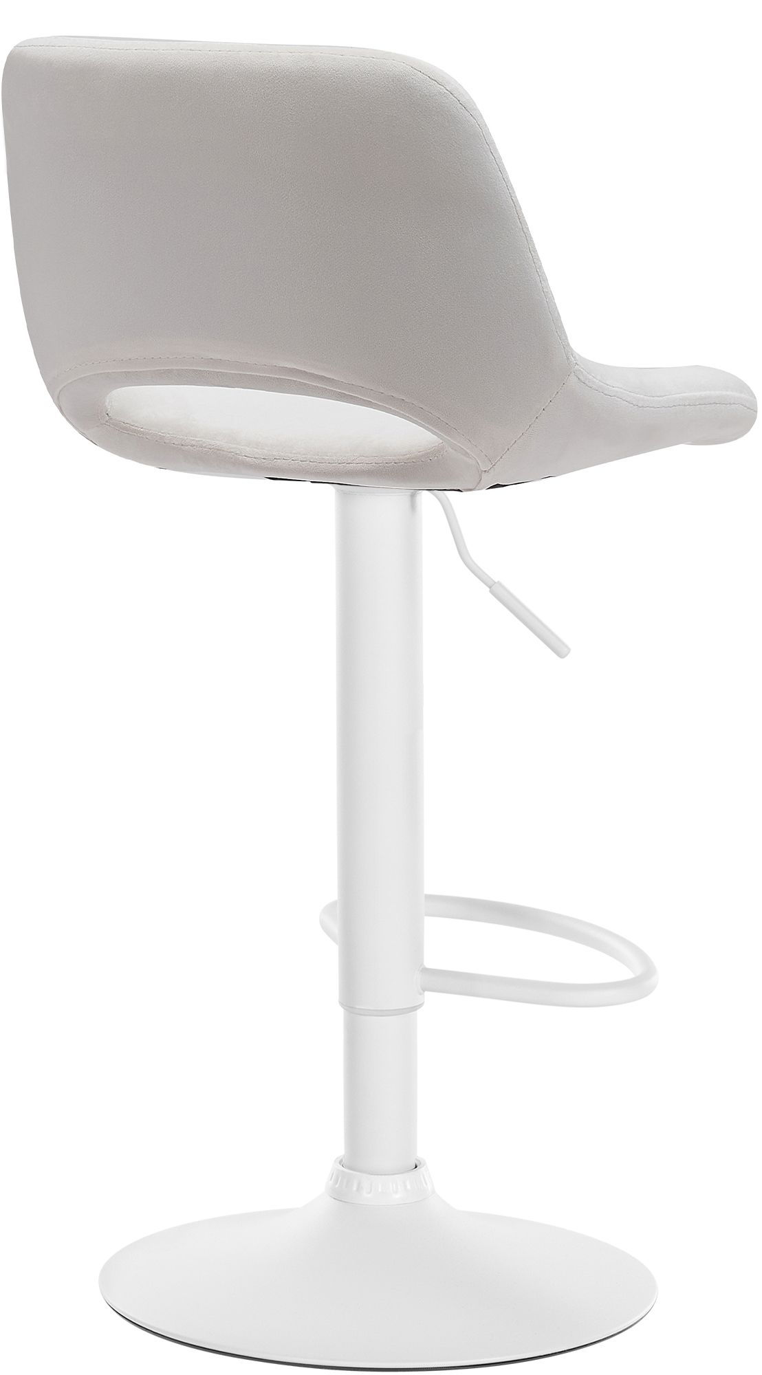 Tabouret de bar Camden velours