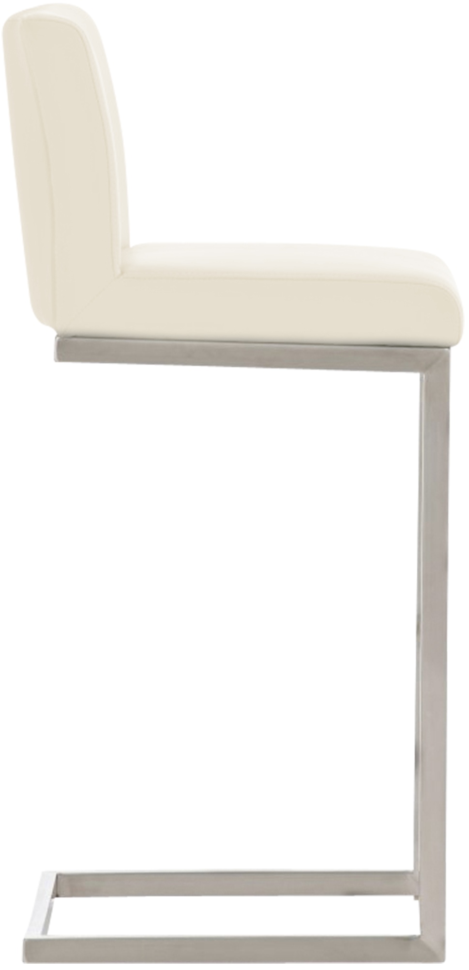 Tabouret de bar Paros en similicuir