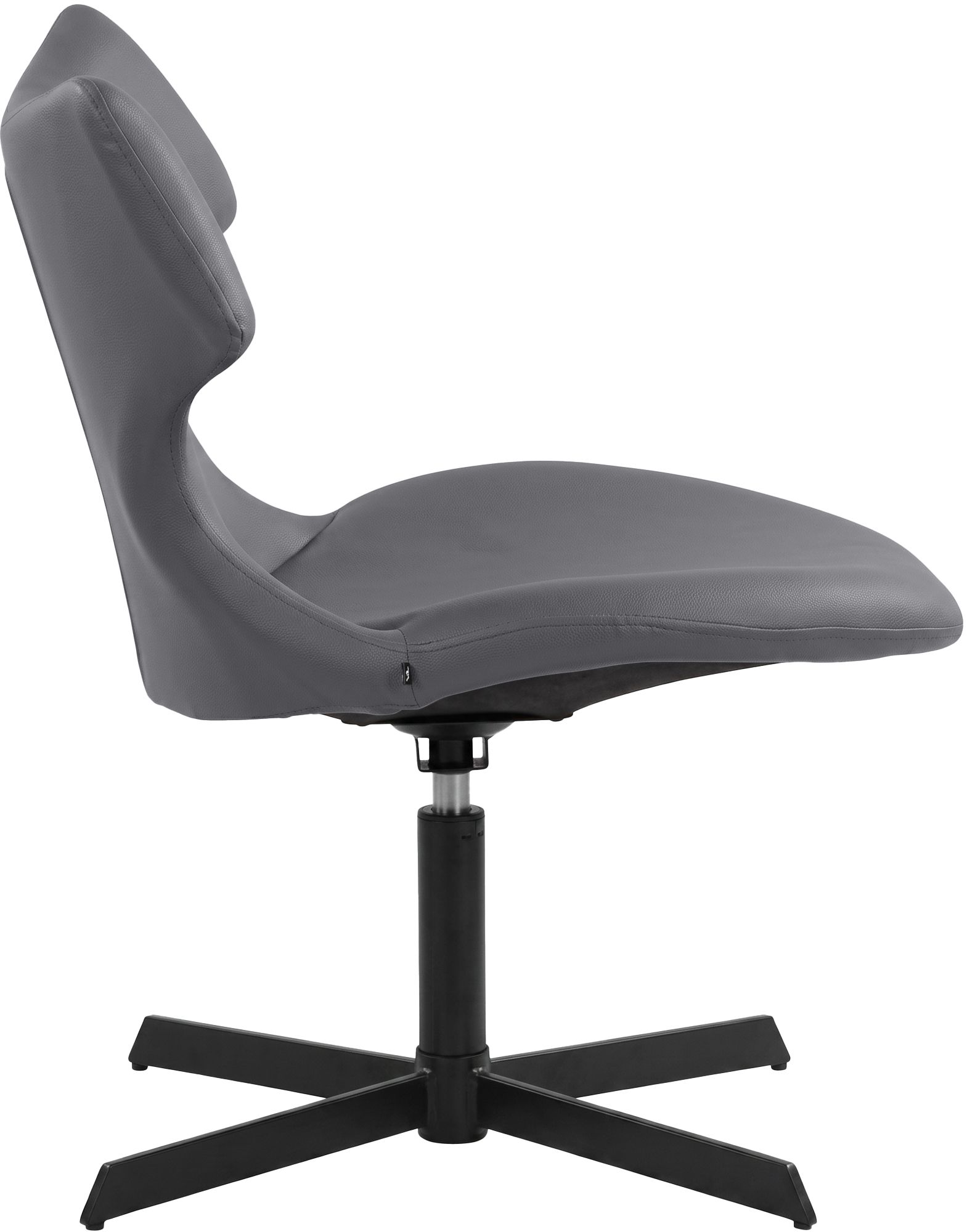 Lot de 2 fauteuils lounge Welland aspect cuir