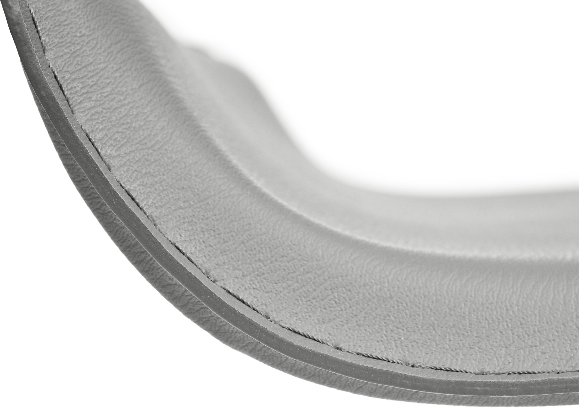Tabouret de bar Dyn en similicuir avec pied en métal