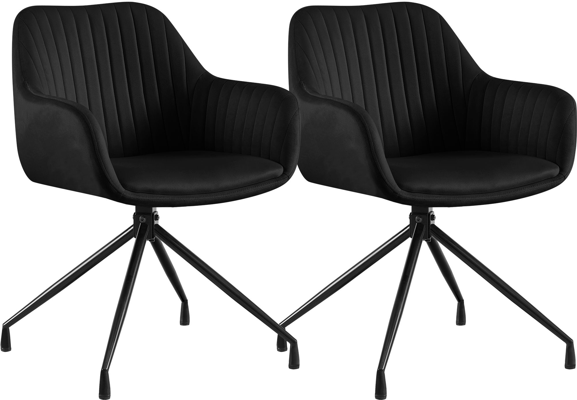 Lot de 2 Chaises de Salle à Manger Welby