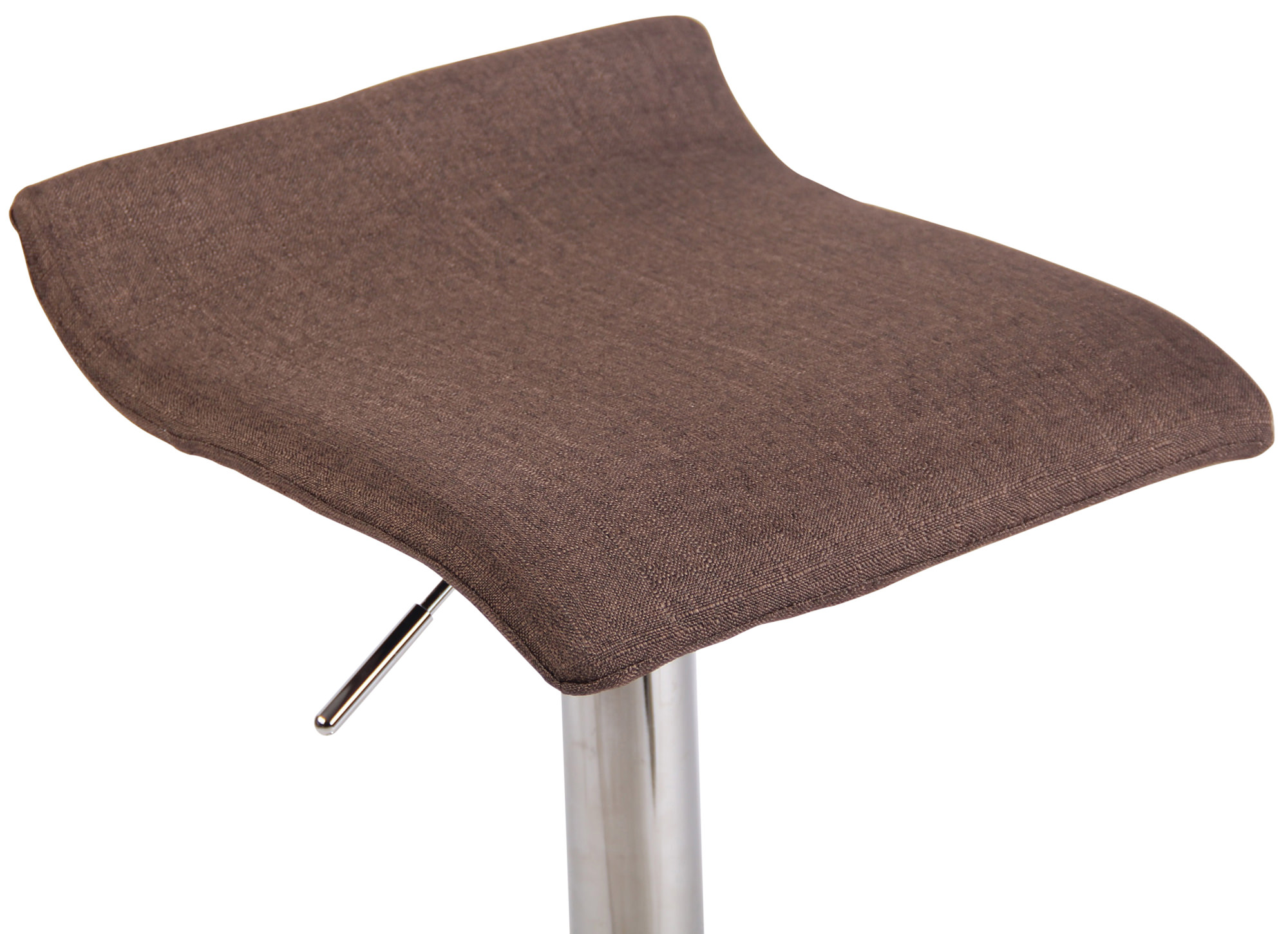 Tabouret de bar Dyn V2 tissu avec pied en métal