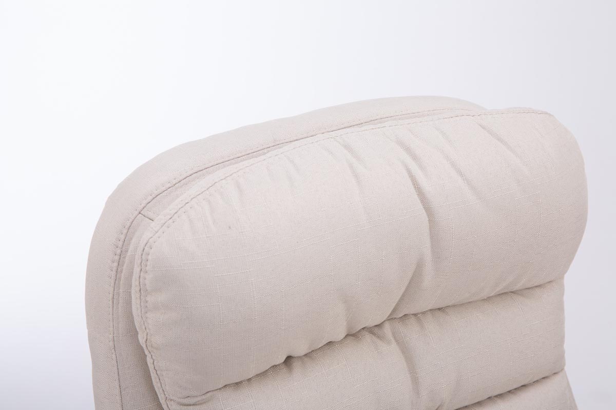 Fauteuil de bureau XXL Vancouver Tissu