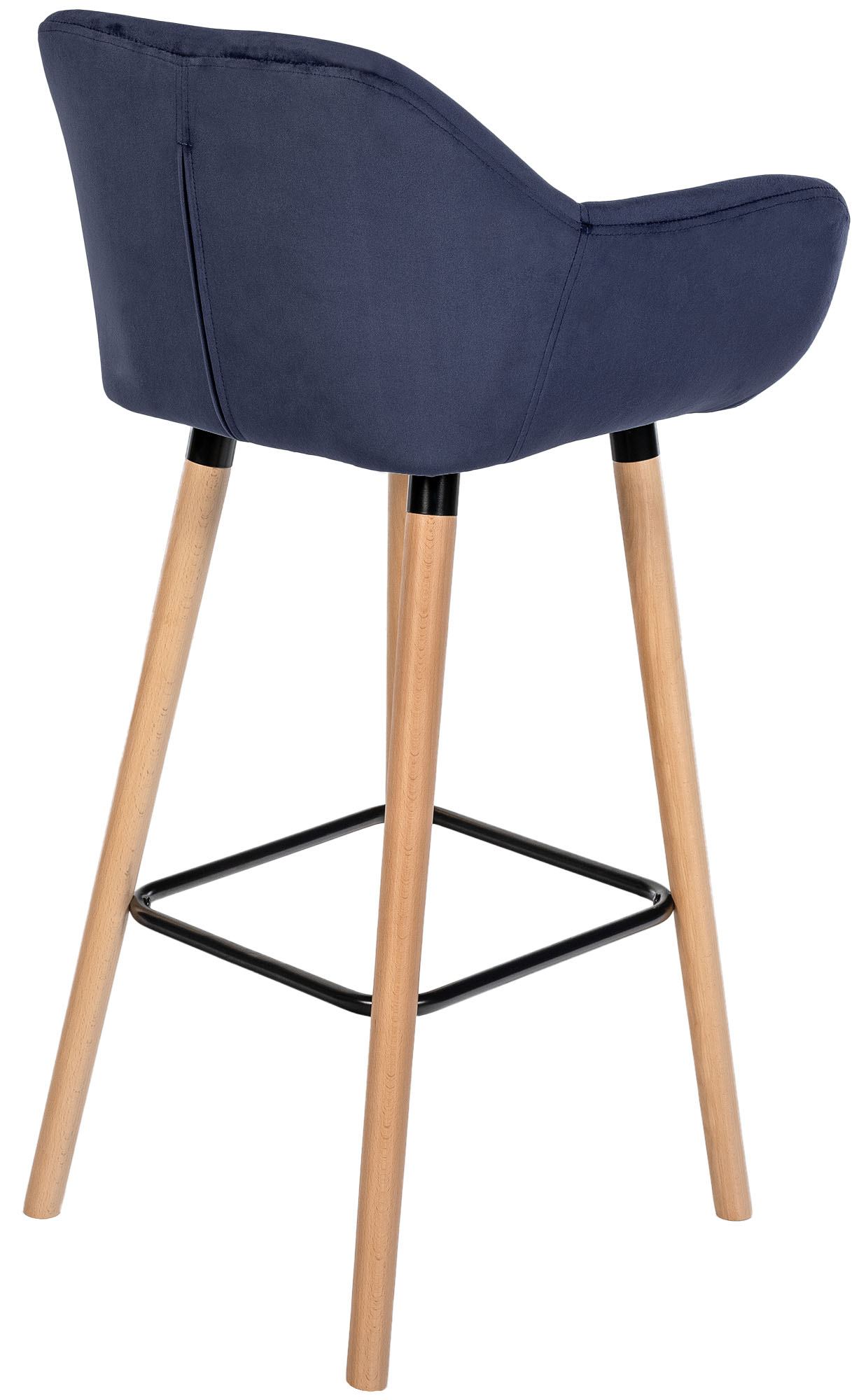 Tabouret de Bar Grant Velours