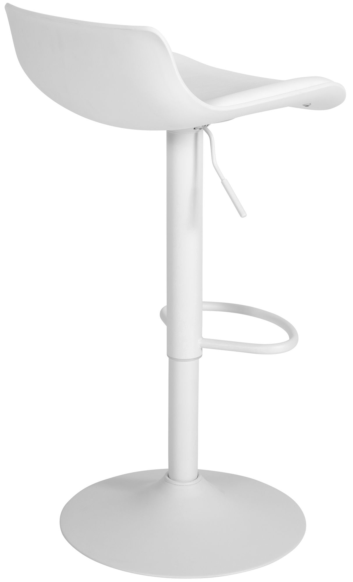 Ensemble table haute Navo avec 2 tabourets de bar en similicuir