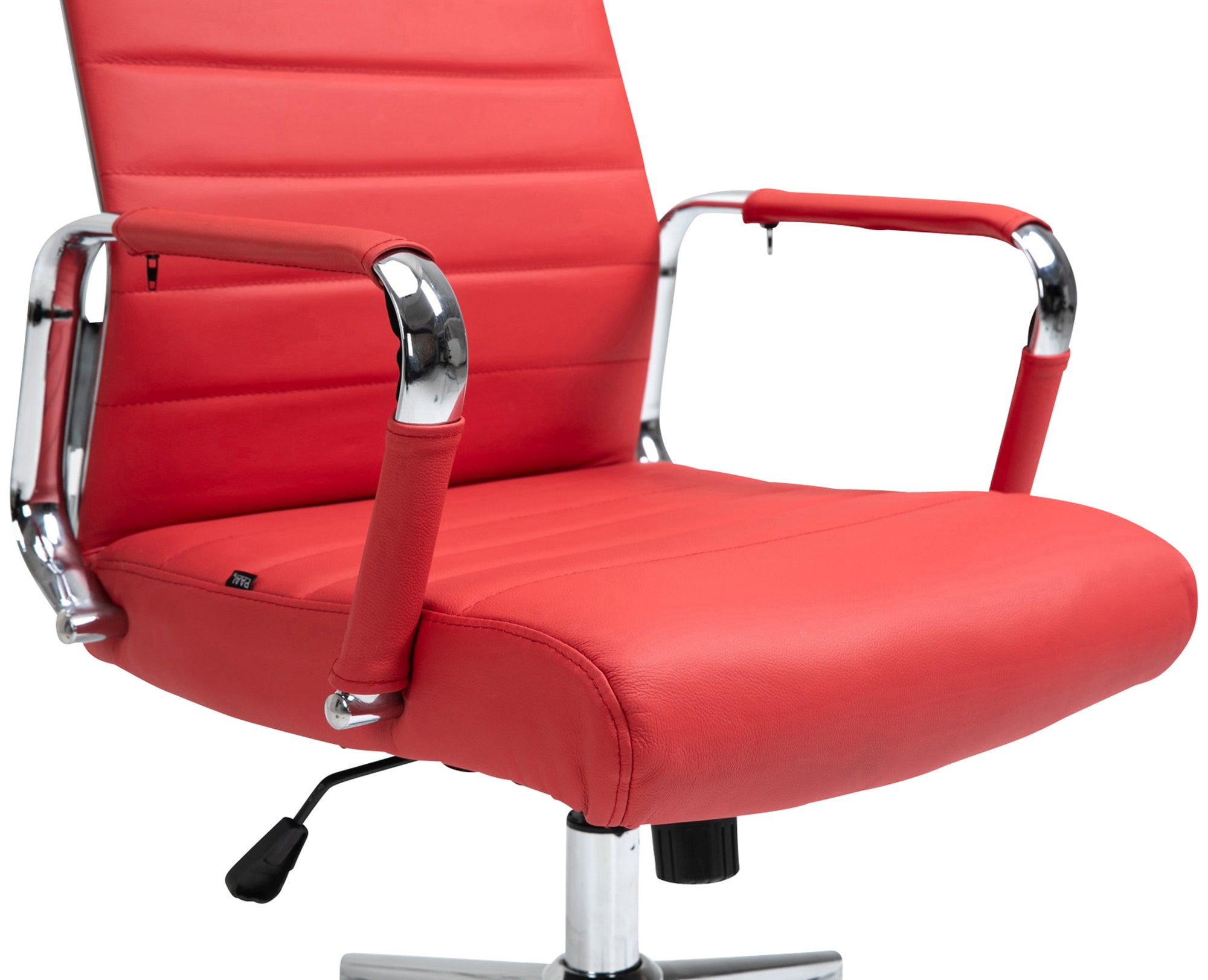 Chaise de bureau Kolumbus cuir véritable