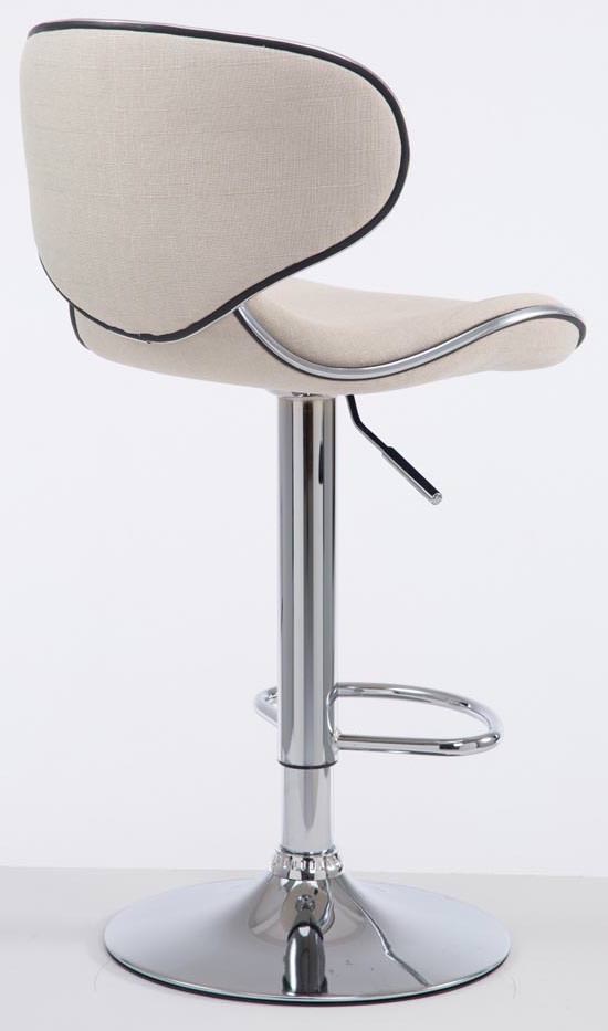 Lot de 2 tabourets de bar Las Vegas V2 en tissu