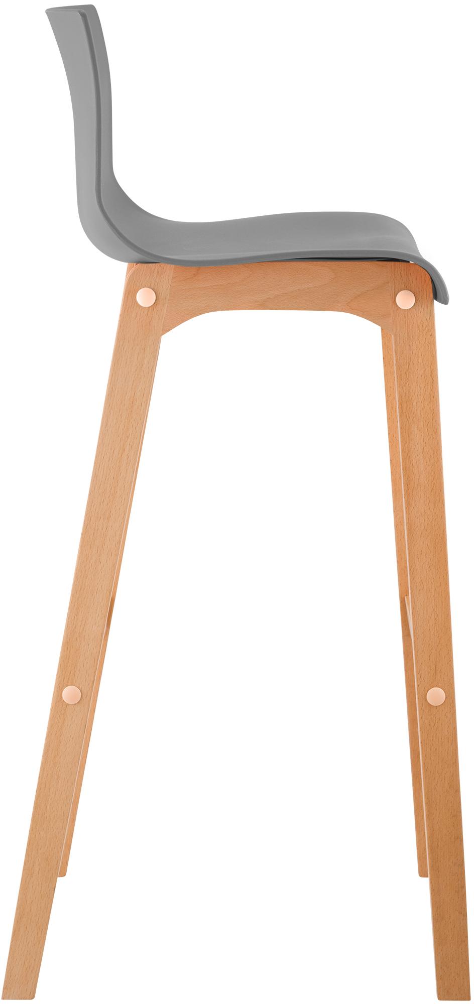 Tabouret de Bar Hover Pieds en Plastique Natura