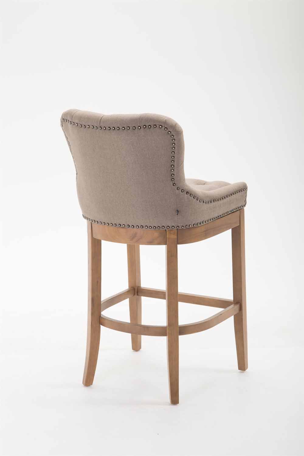 Lot de 2 Tabourets de Bar Lakewood en Tissu