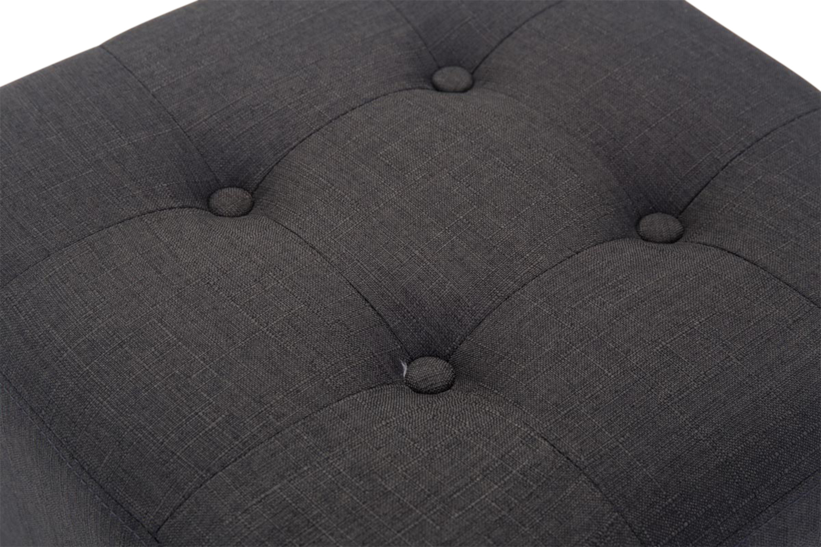 Lot de 2 tabourets bas Pharao en tissu