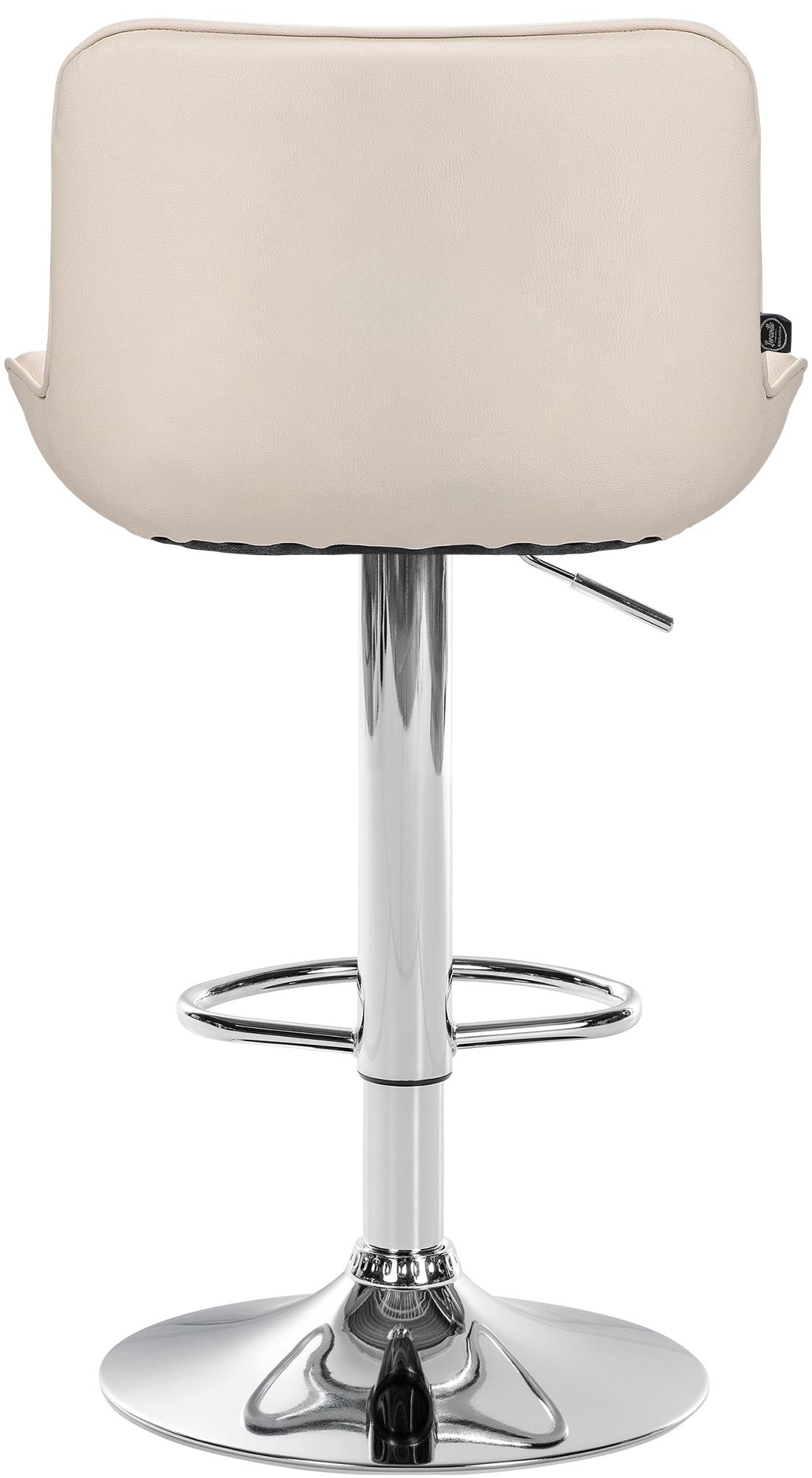 Lot de 2 tabourets de bar Vonore en similicuir