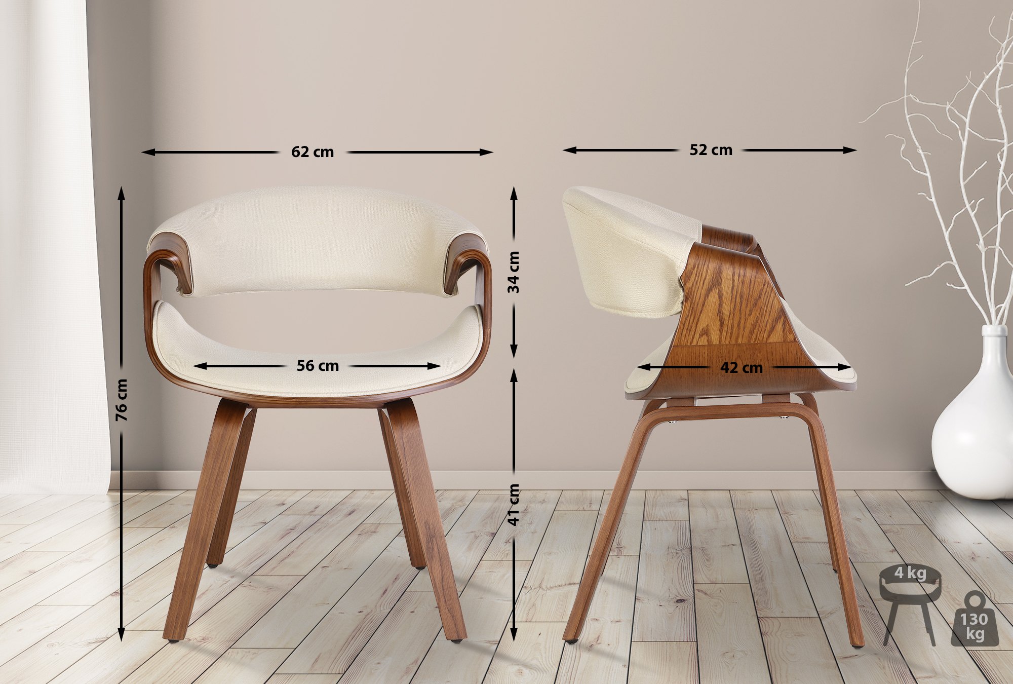 Chaise de salle à manger Foley