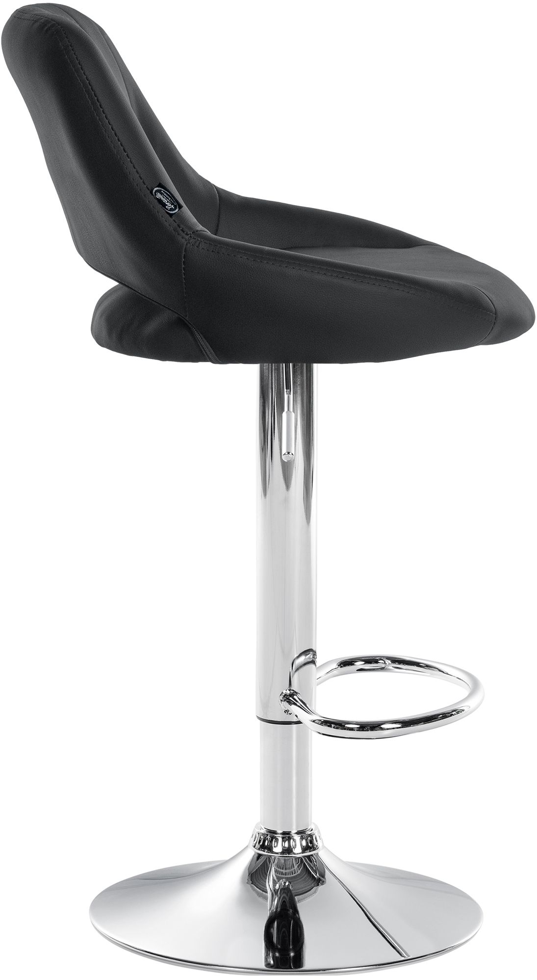 Tabouret de bar Milet en similicuir