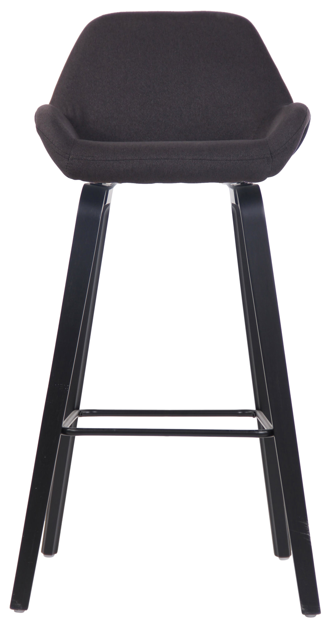 Tabouret de bar Newnan en tissu à 4 pieds