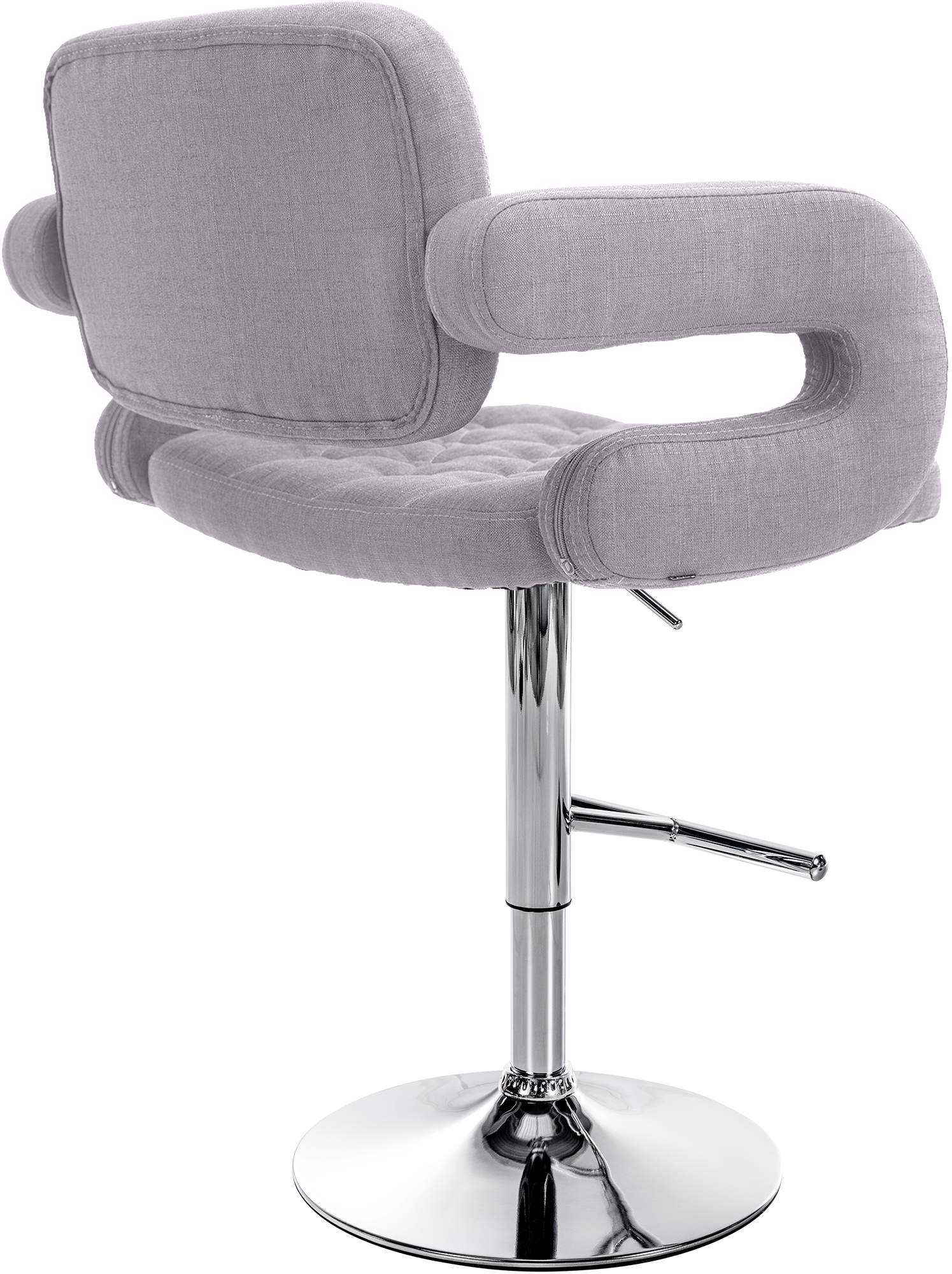 Lot de 2 tabourets de bar Dublin en tissu