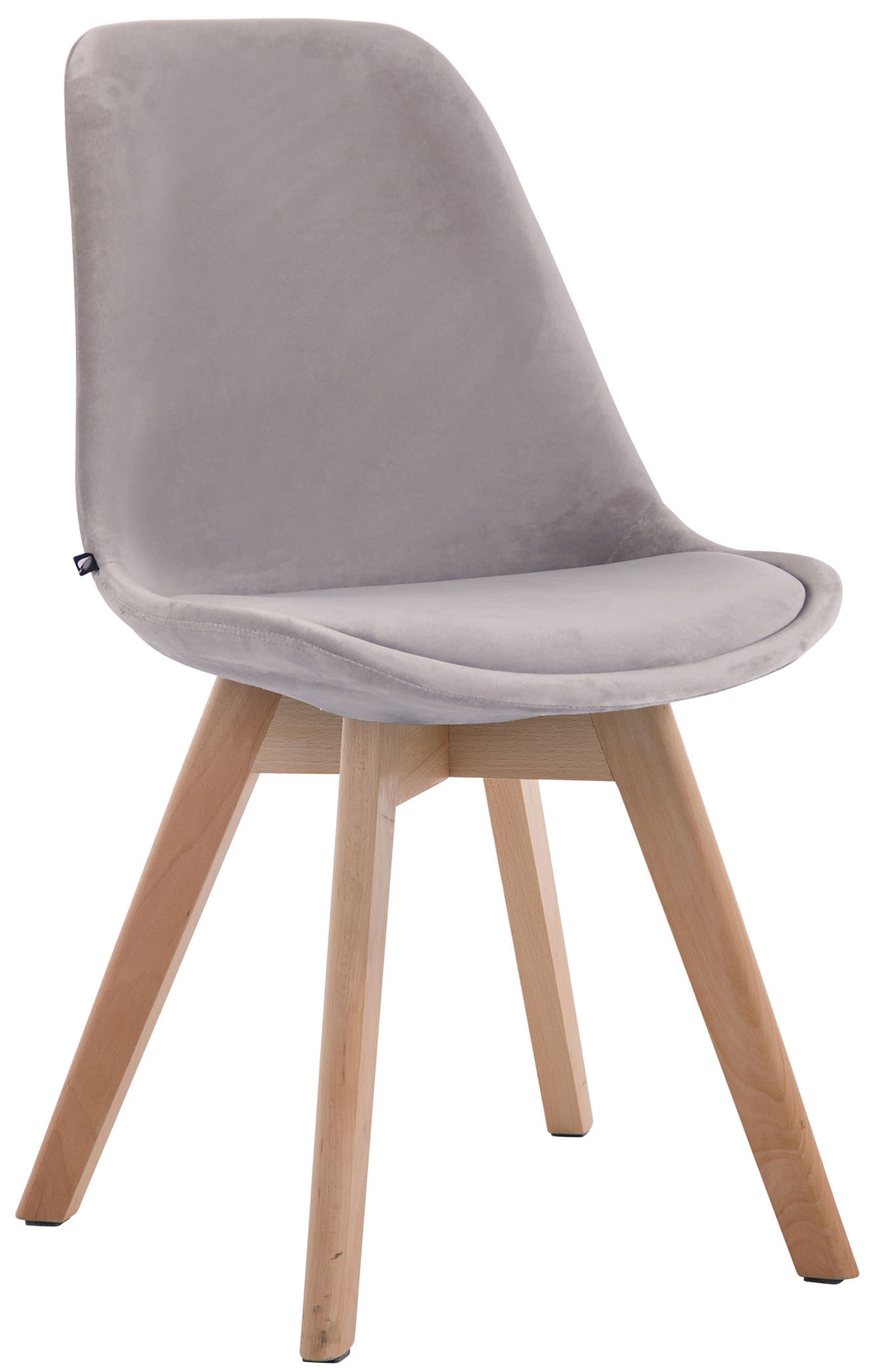 Lot de 4 Chaises de salle à manger Borneo V2 en velours