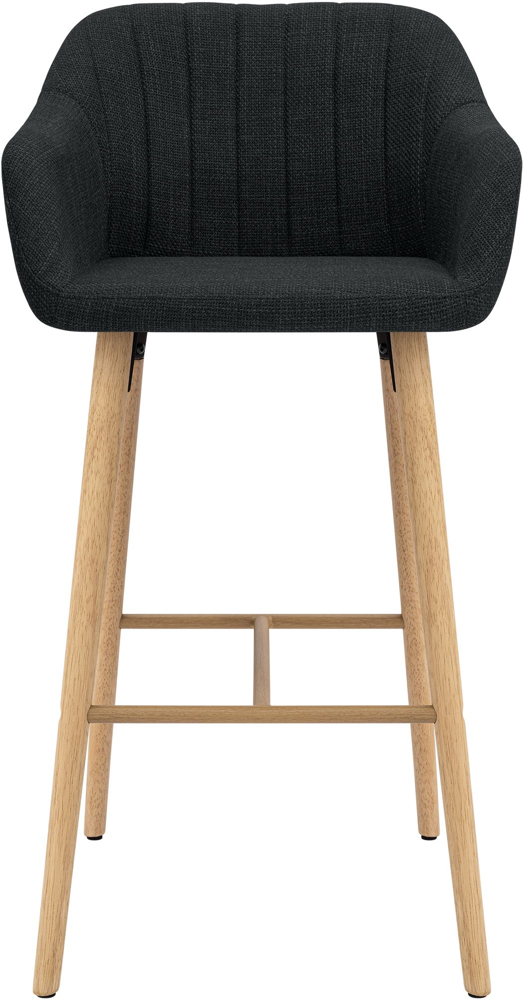 Tabouret de bar Ando tissu
