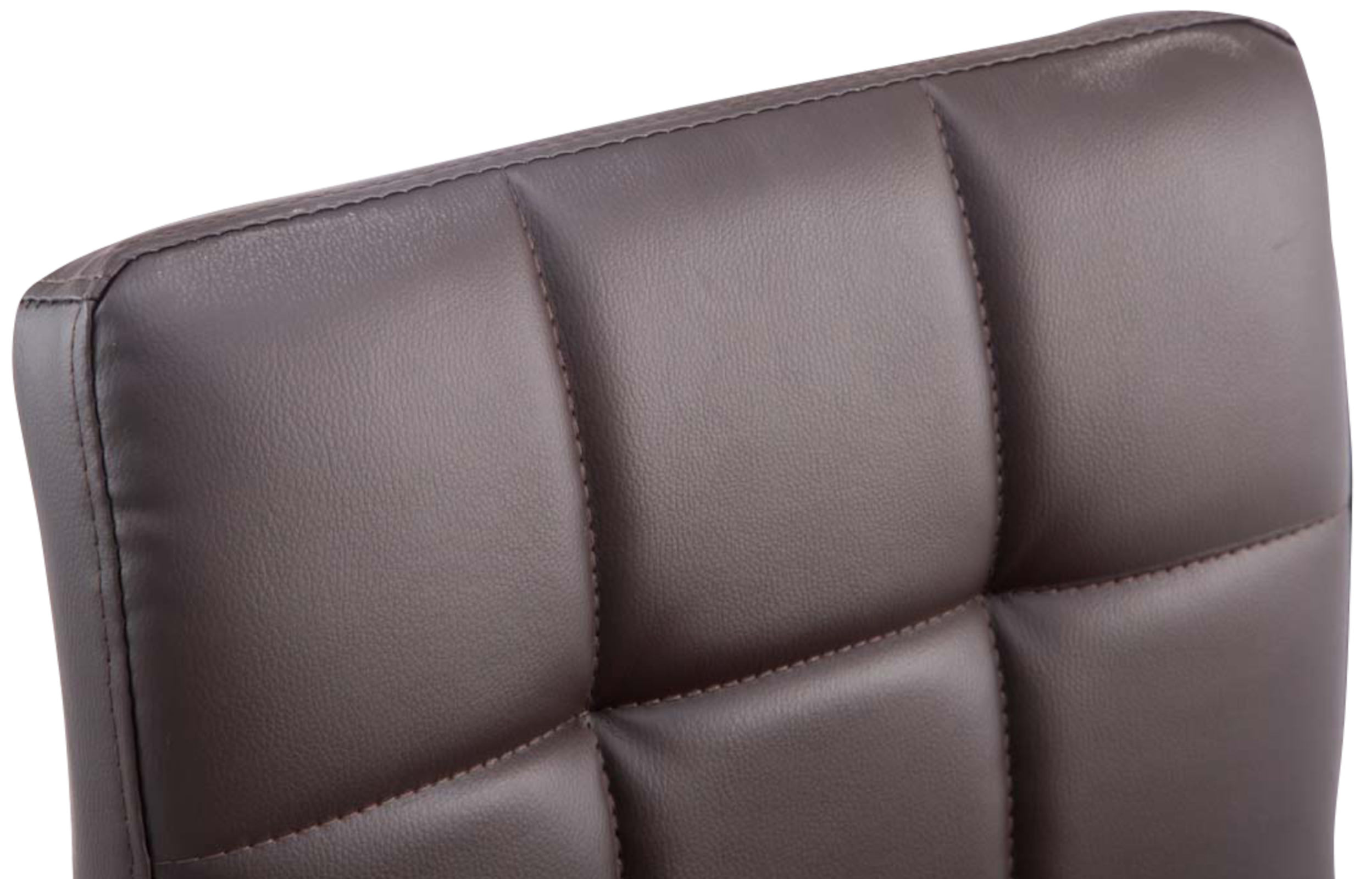 Lot de 4 chaises lounge Palma V2 en similicuir ajustable et pivotant