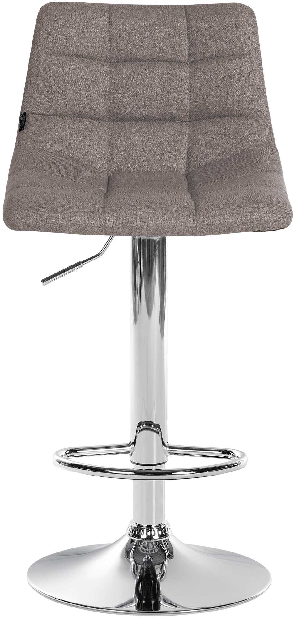 Lot de 2 tabourets de bar Jerry tissu