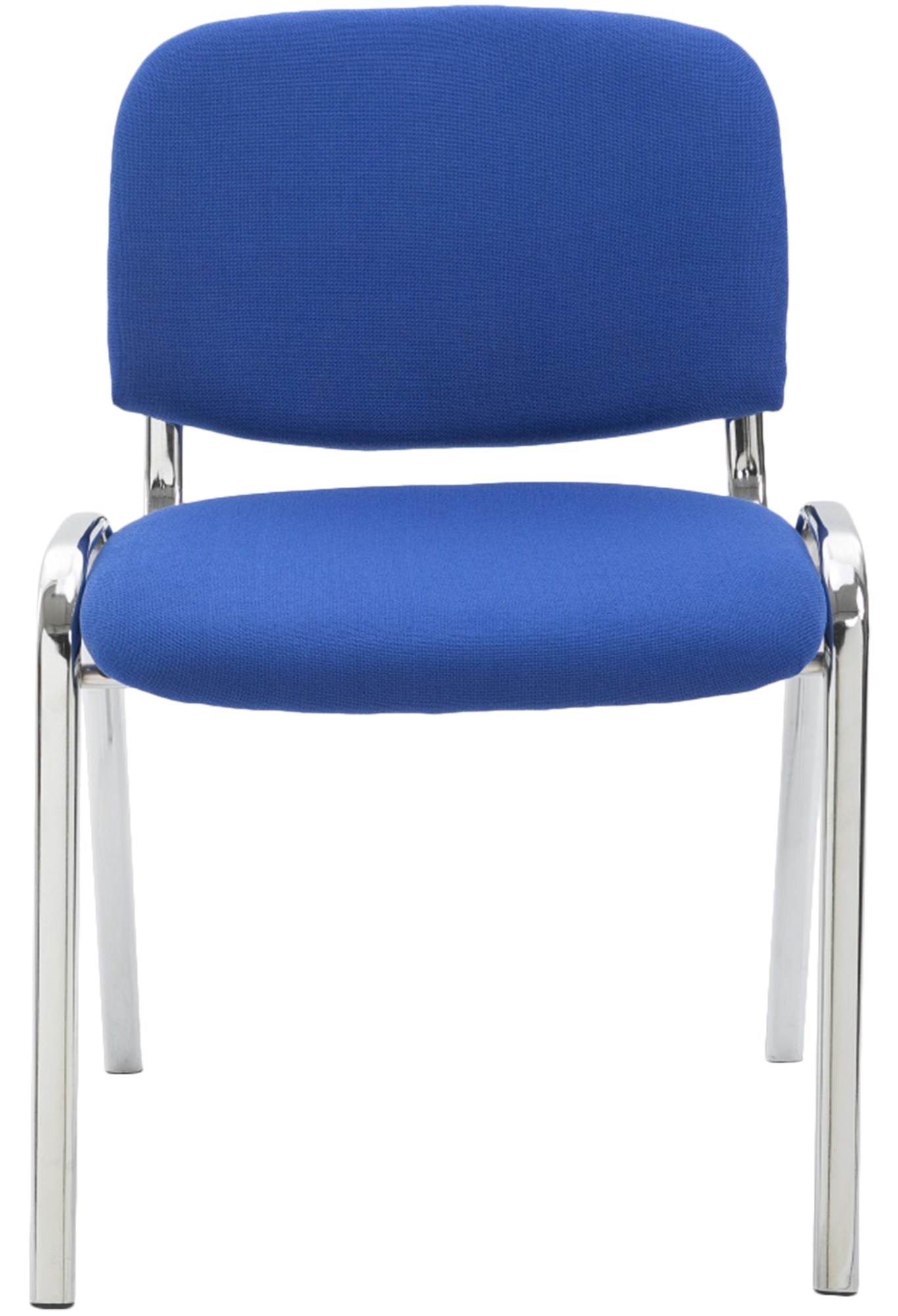 Chaise visiteur Ken support chromé tissu